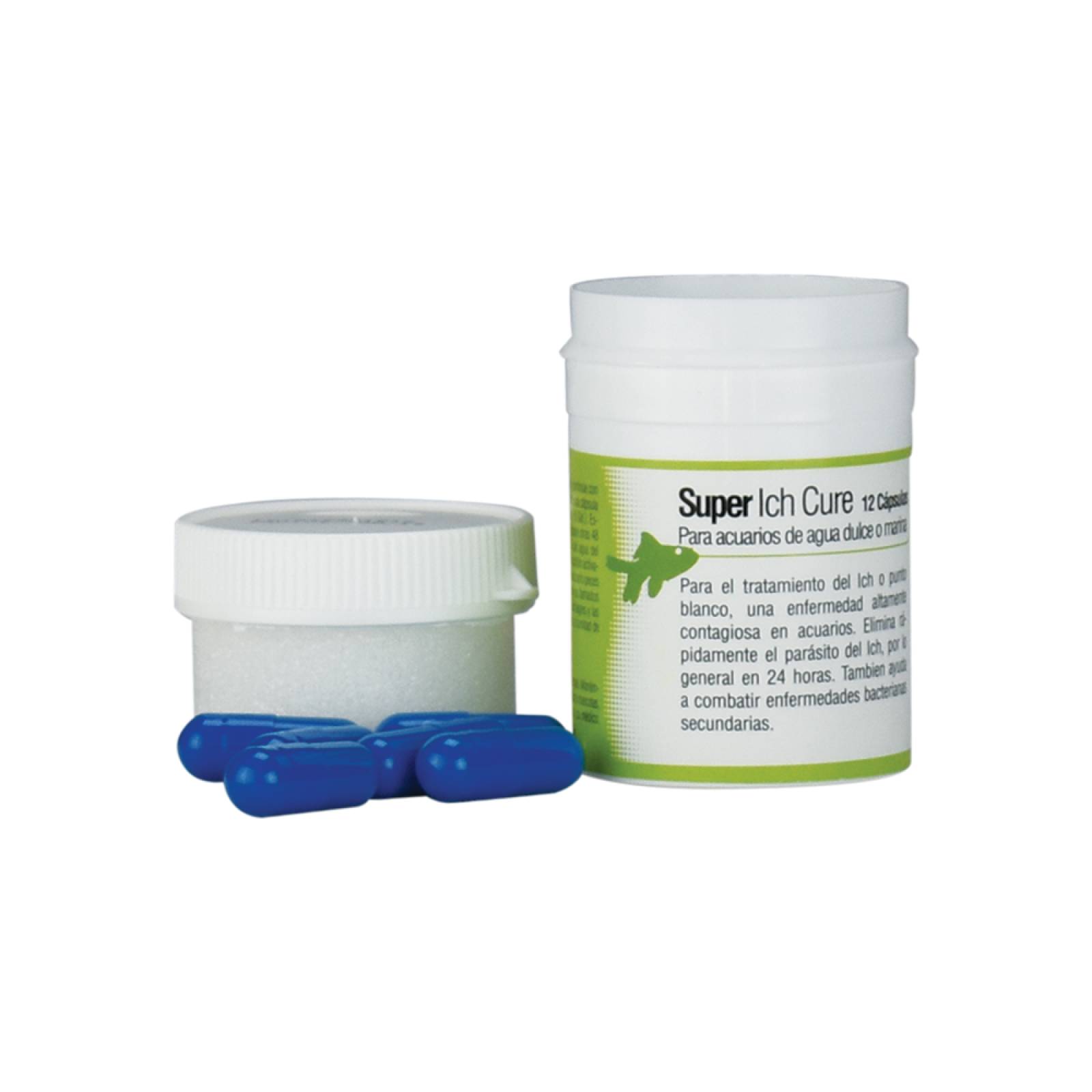 Capsulas para peces protozoario Ich punto blanco