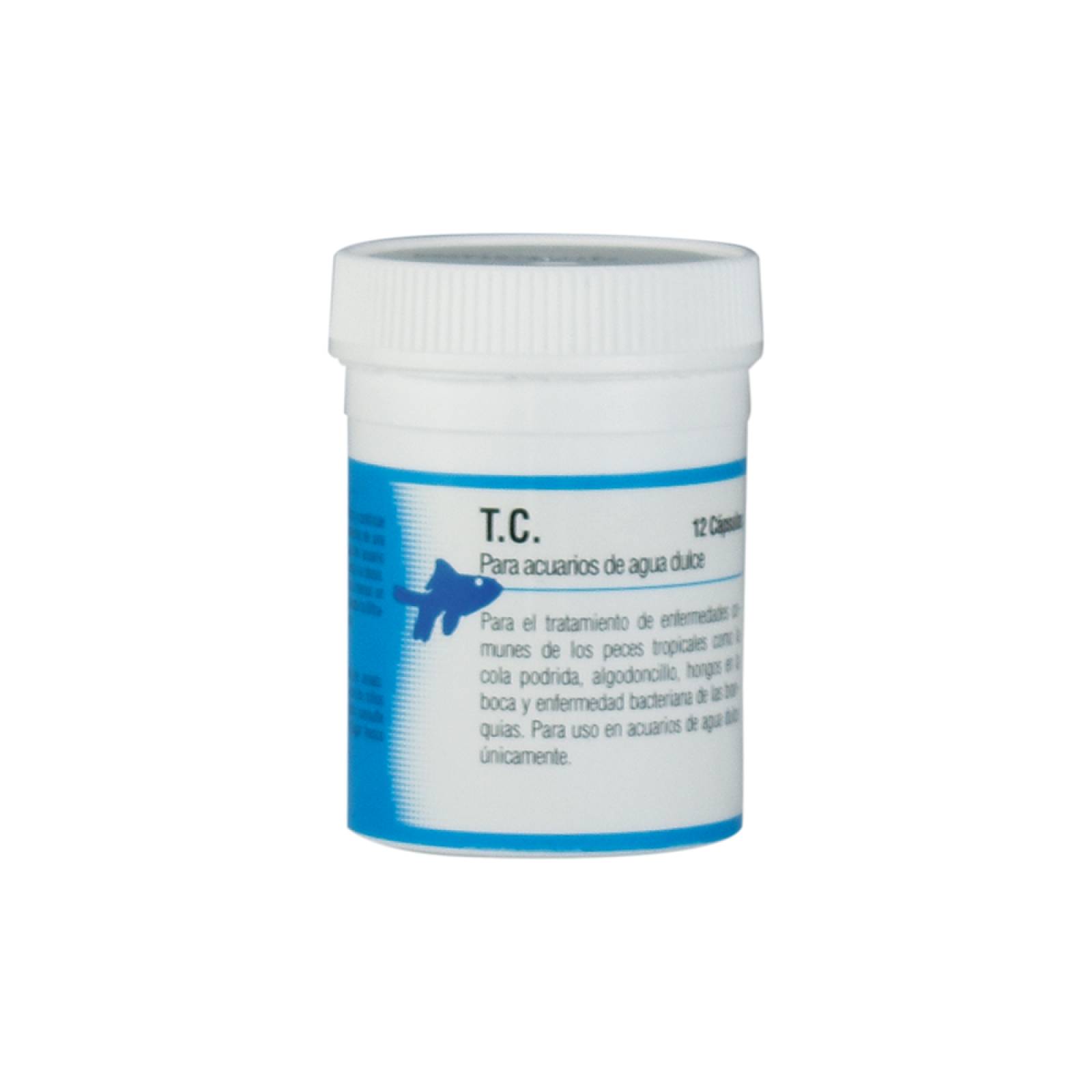 Capsulas para peces - Cola podrida - Algodoncillo - Hongos en la boca 