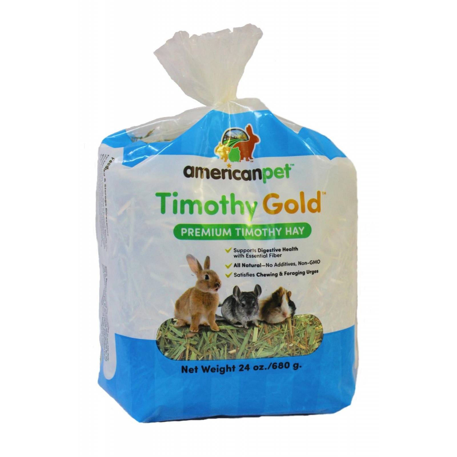 Heno Timothy Hay Gold American Pet Cuyo Conejo Chinchilla 