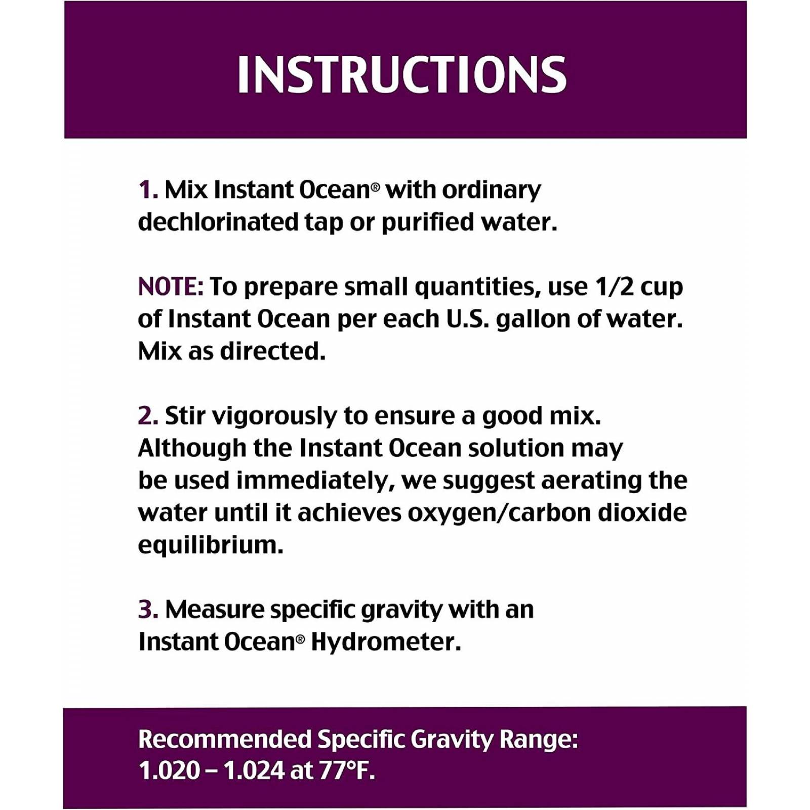 Instant Ocean Sal marina Sea Salt 189.3 lt acuario marino