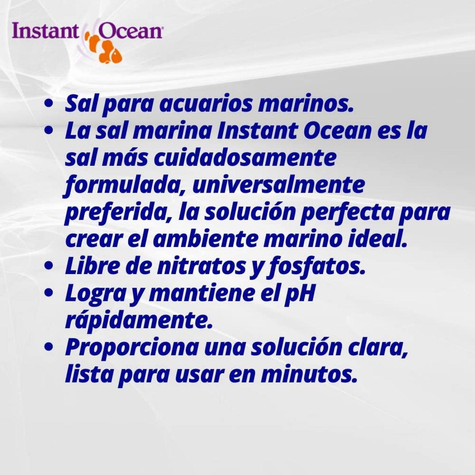Instant Ocean Sal marina Sea Salt 757.1 lt acuario marino 