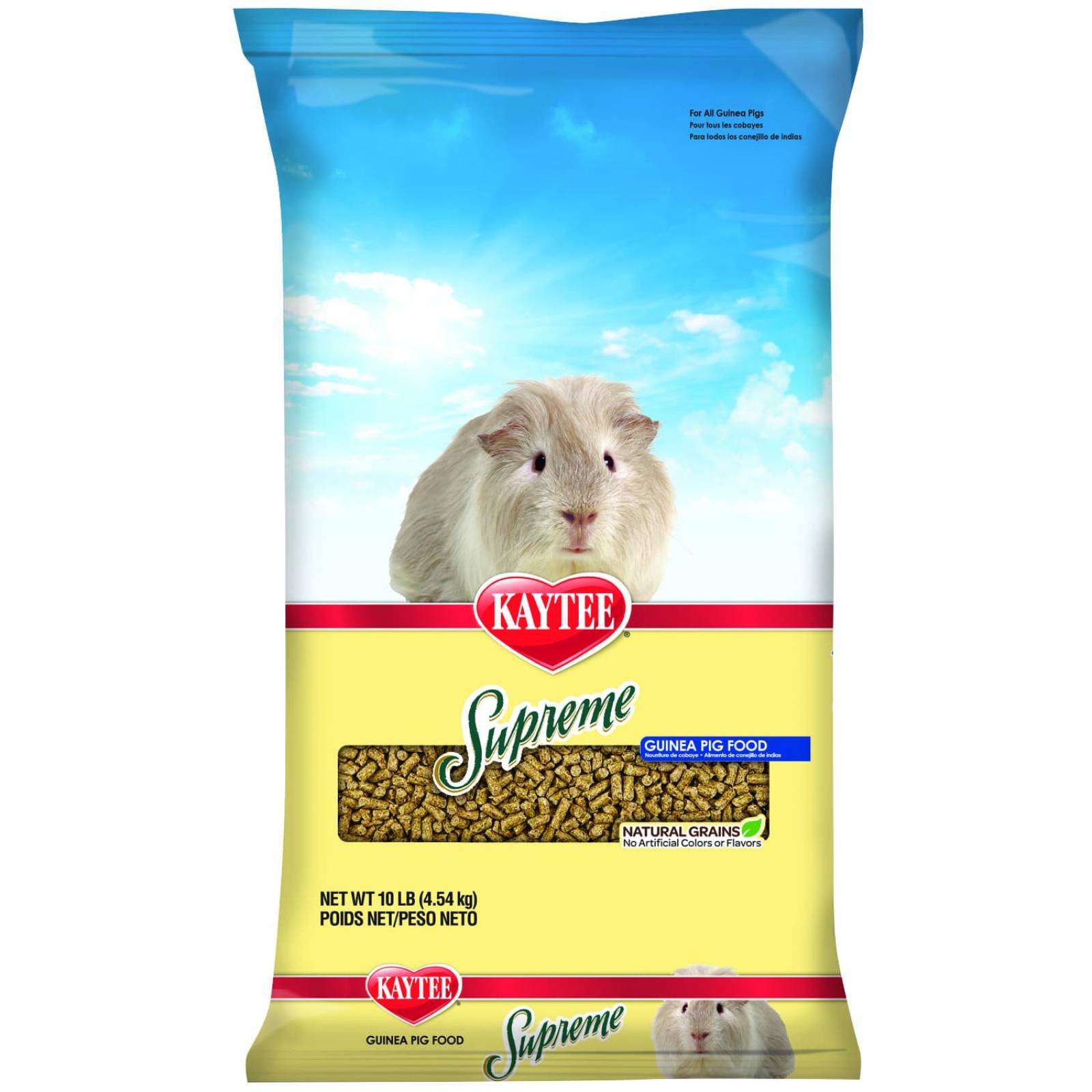 Alimento Premium Kaytee Supreme Cuyo Diet Pellets 4.53 kg 