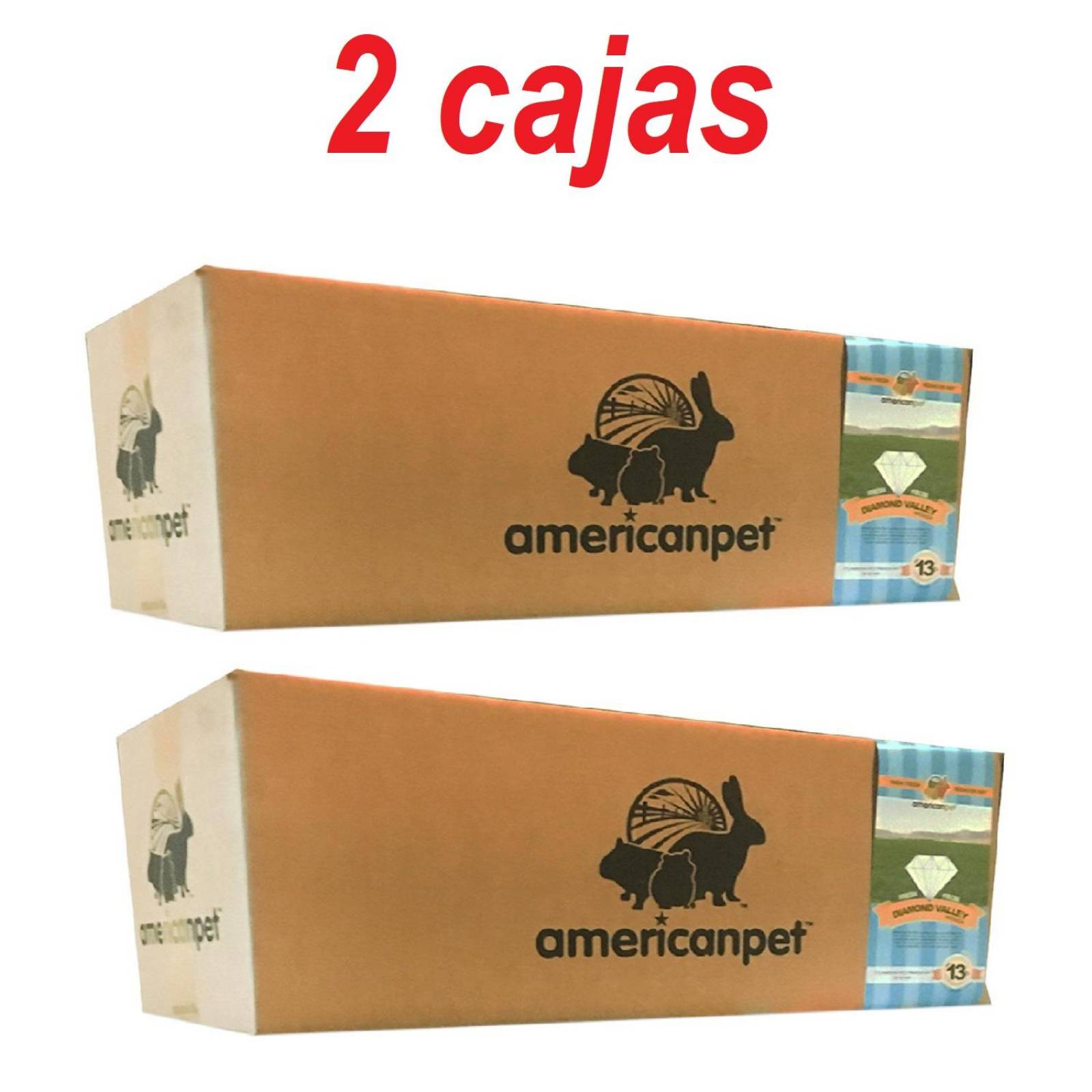 Combo Heno Timothy Gold Alto Fibra 2.27KG cuyo conejo 2 cjas 