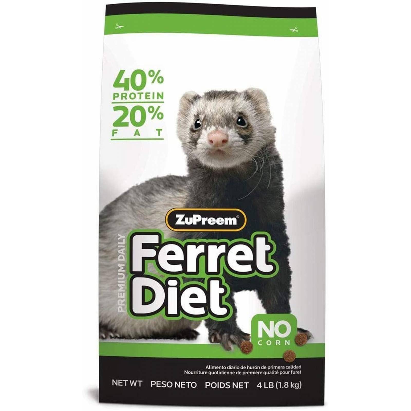 Alimento Zupreem Premium Hurón 1.81 kg 