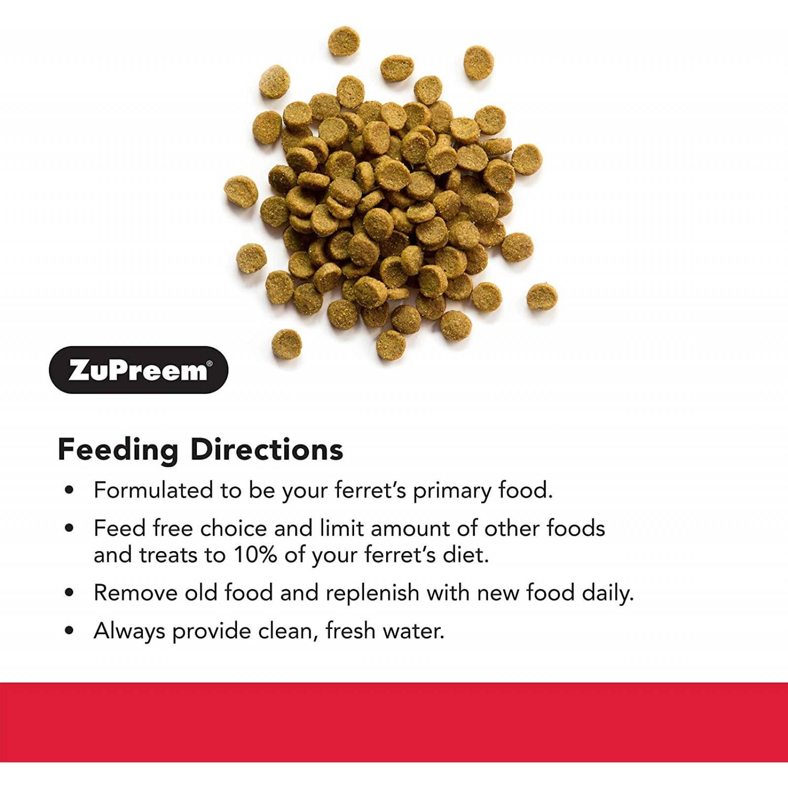 Alimento Zupreem Premium Hurón 1.81 kg 