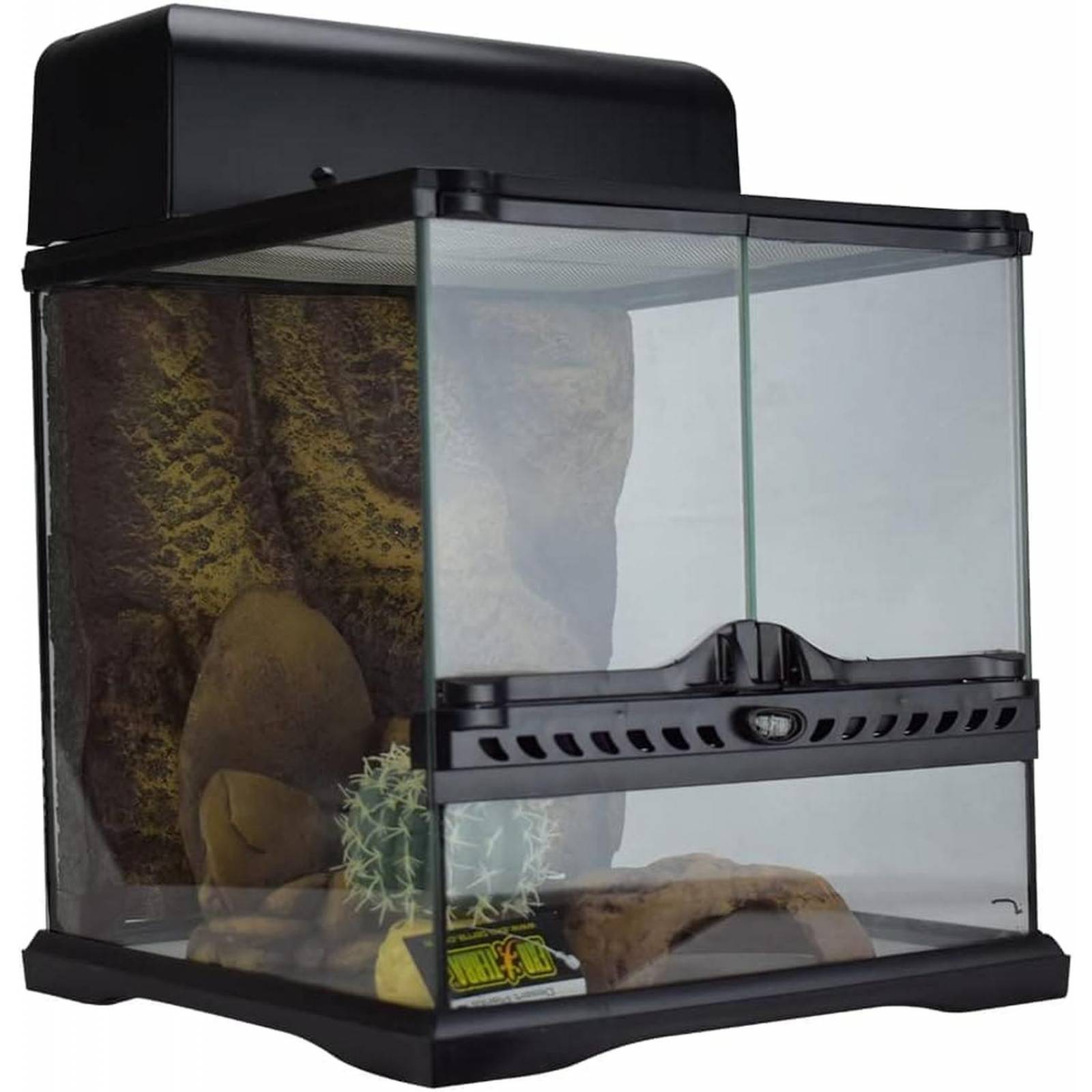 Terrario vidrio Exo-Terra desierto equipado gecko 30x30x30 