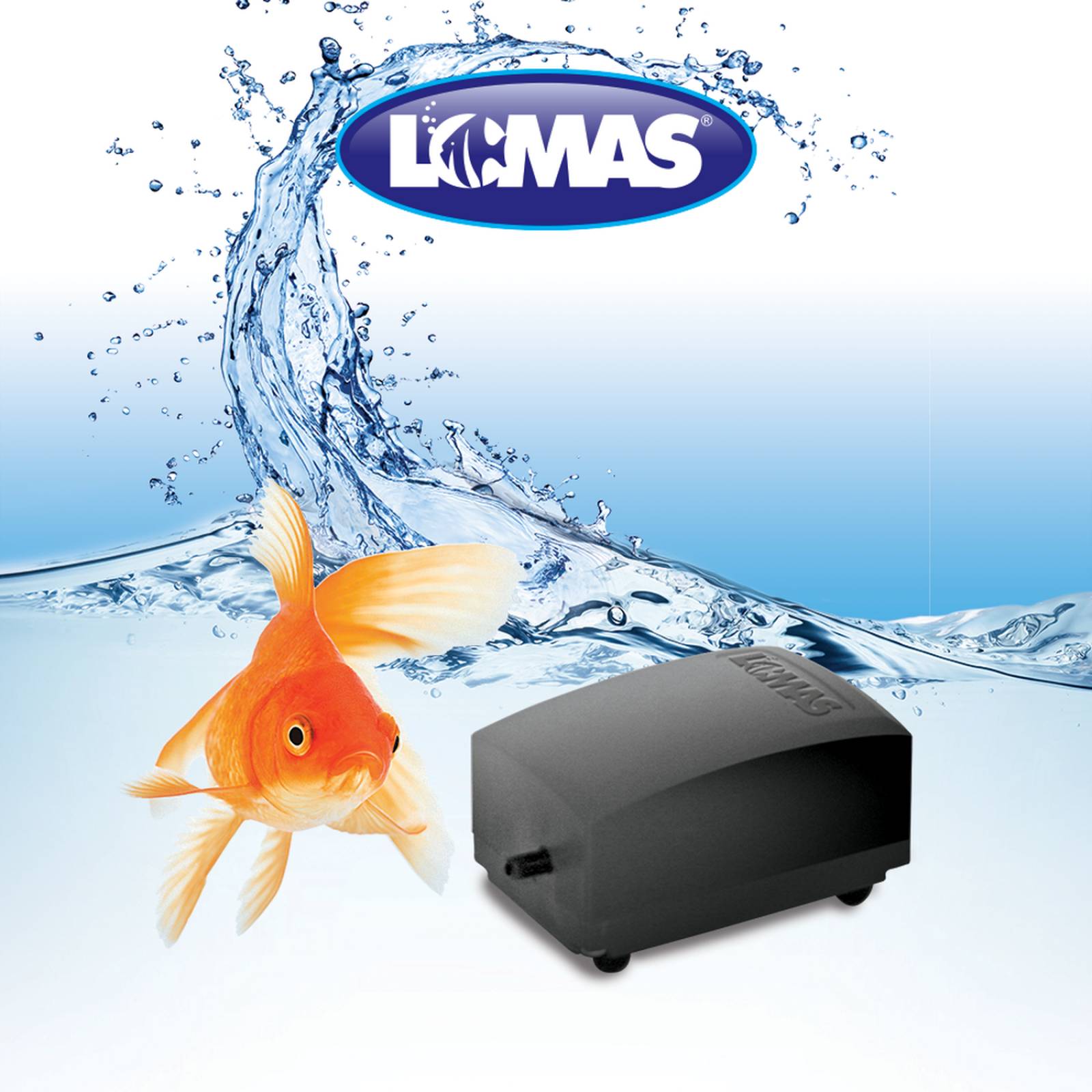 Bomba aire para pecera oxigenadora acuario AquaJet 101 20L 