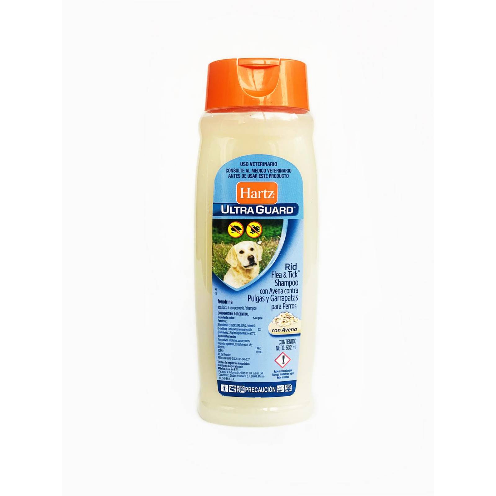 Shampoo Antipulgas para perros Hartz Avena 