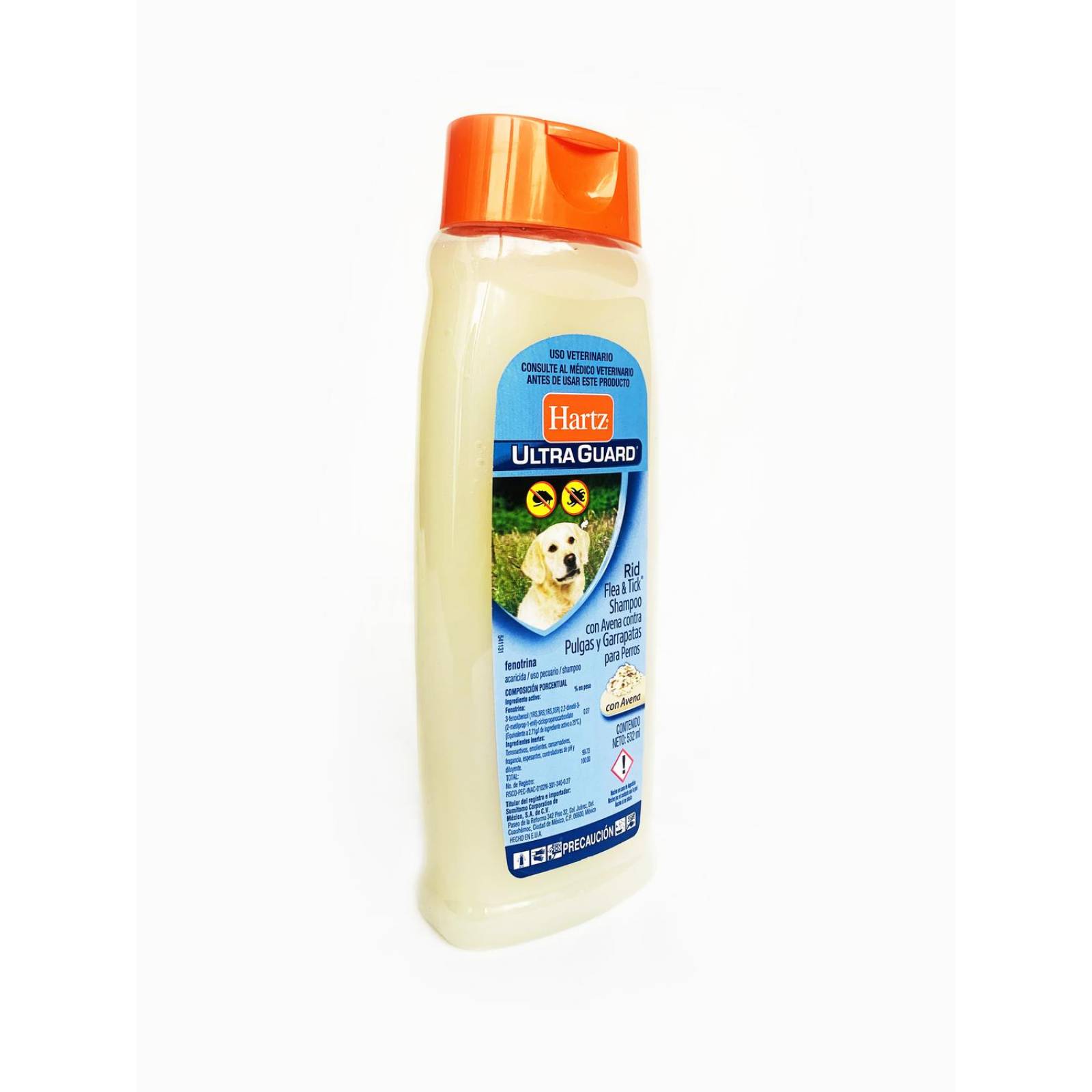 Shampoo Antipulgas para perros Hartz Avena 