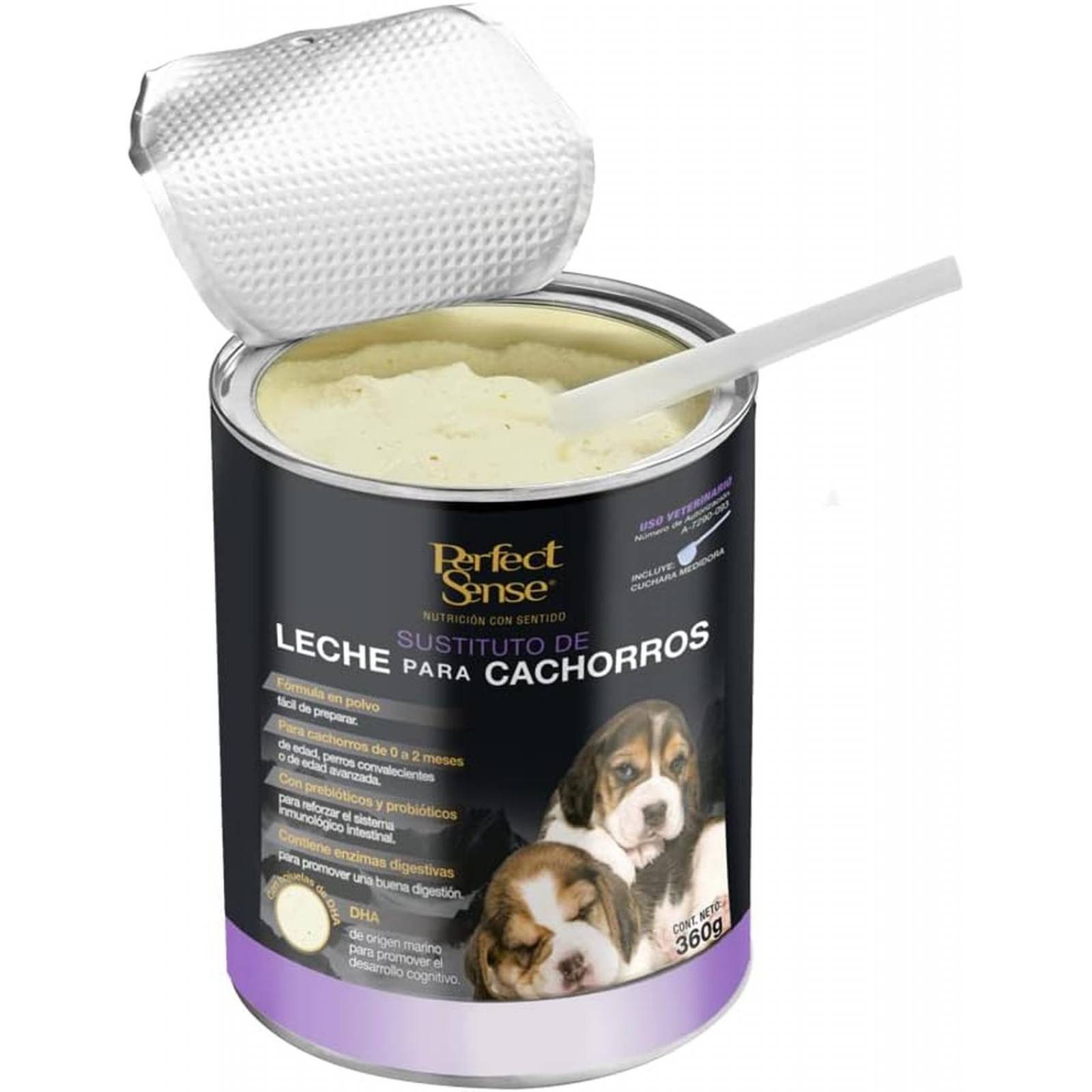 Perfect Sense formula leche polvo sustituto cachorros 360g 