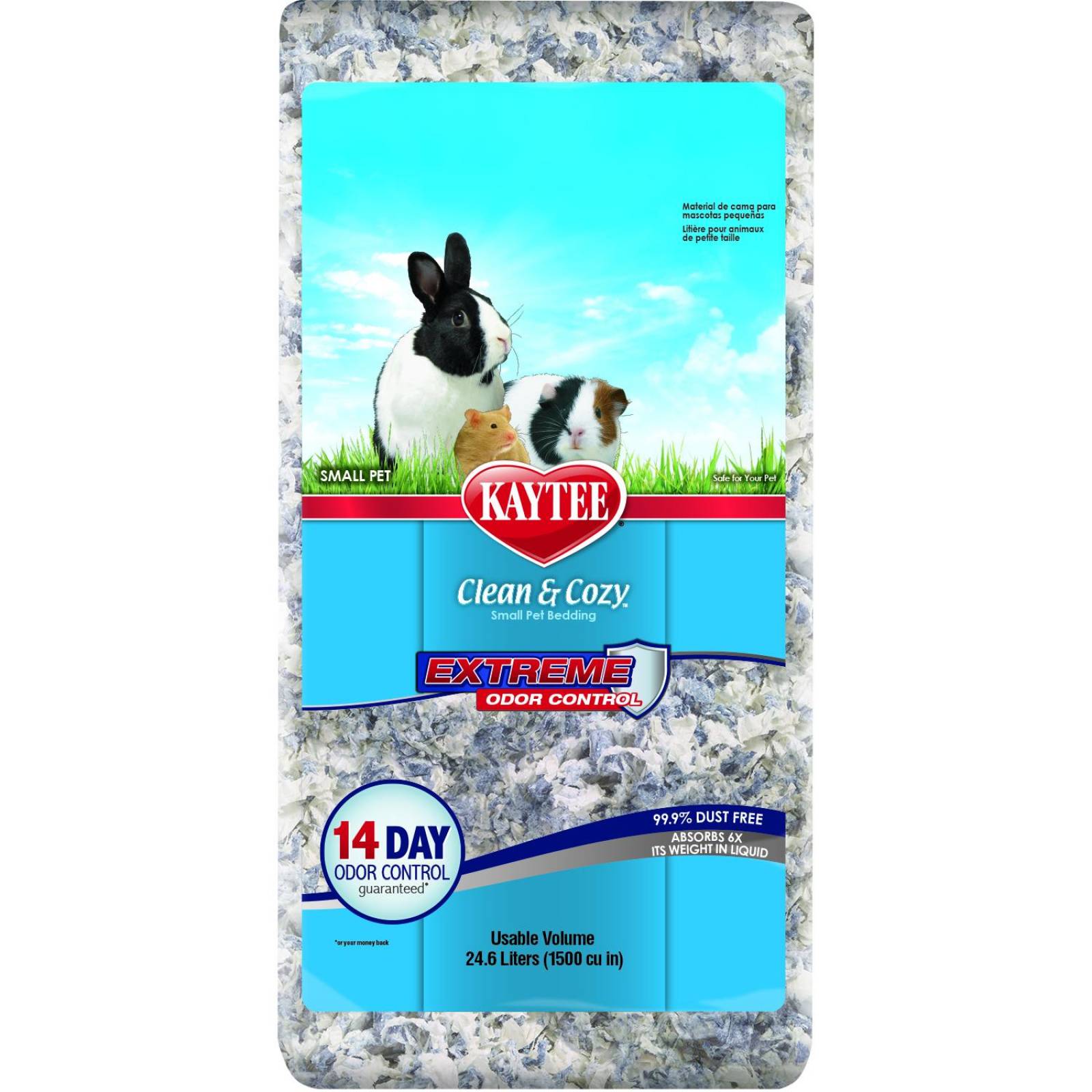 Kaytee Sustrato cama cuyo, conejo Clean & Cozy Extremo 24.6L 
