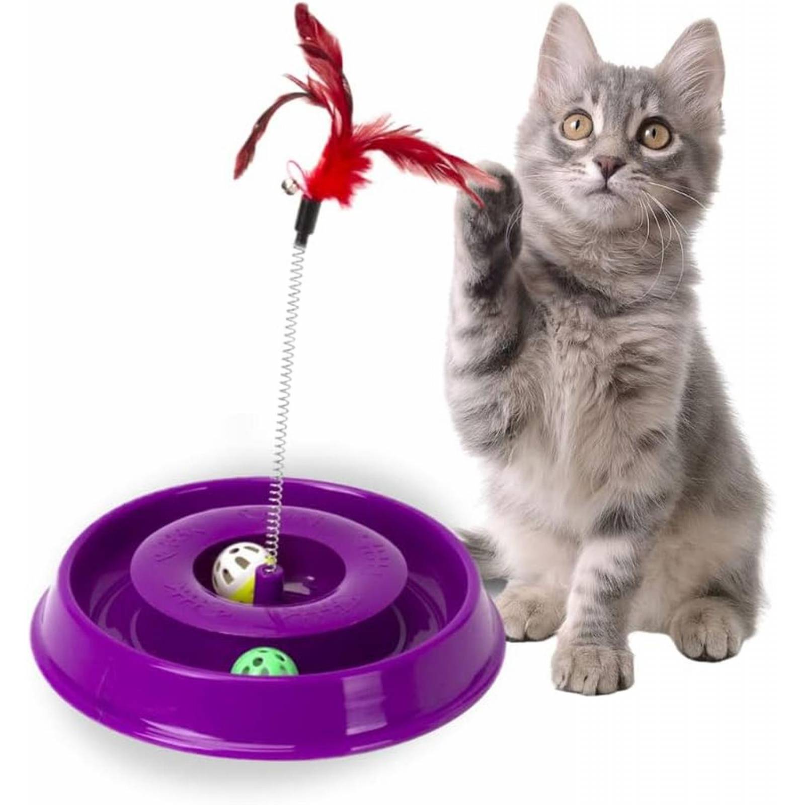 Fancy Pets Juguete para gatos interactivo pista play 50 cms 