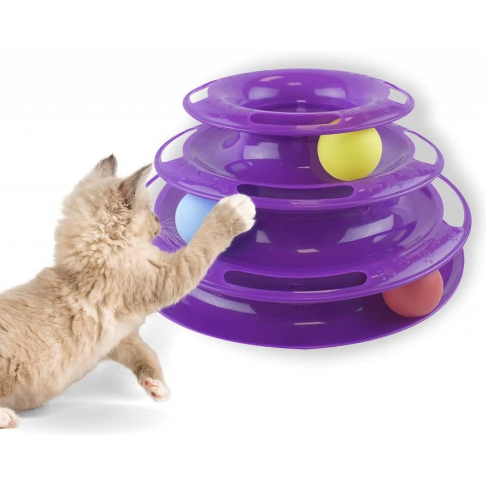 Fancy Pets Juguete para gatos interactivo torre play 50 cms 