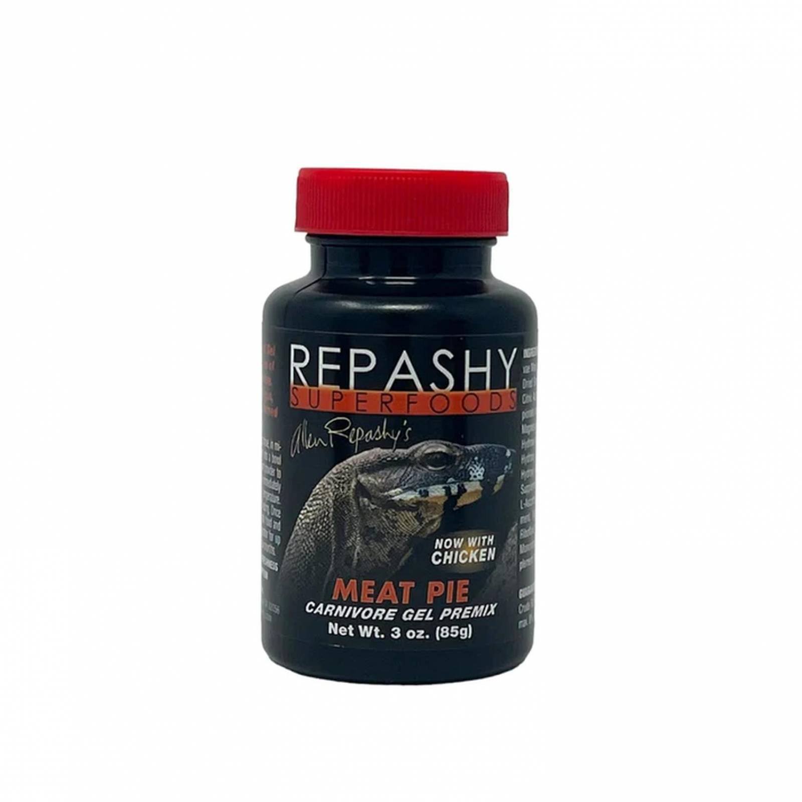 Repashy Meat Pie prealimento gel varano, tegu, triton, salamandra, escuerzo 85g