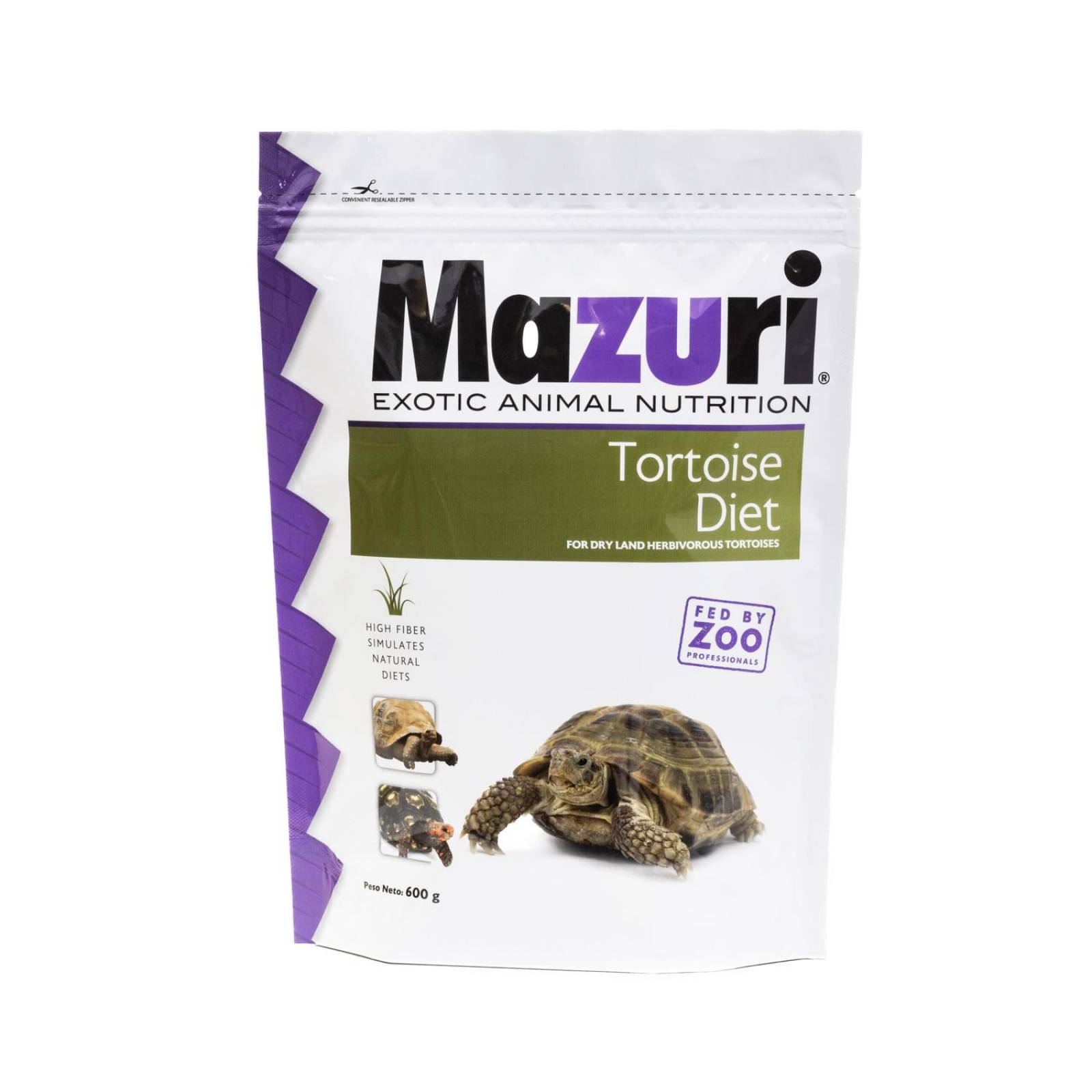 Mazuri Alimento tortuga de tierra y herbivoras 600g 