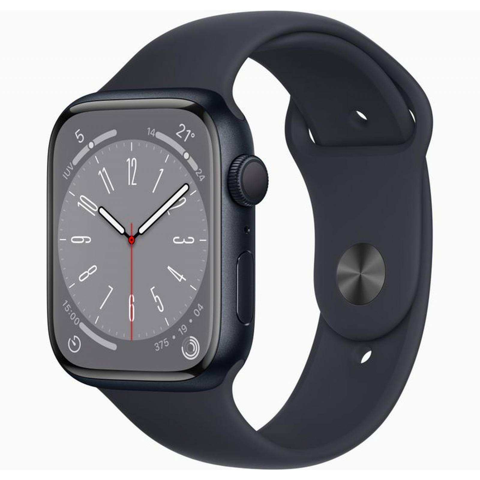 Apple Watch S8 Aluminio (41mm) Negro Reacondicionado Grado A 