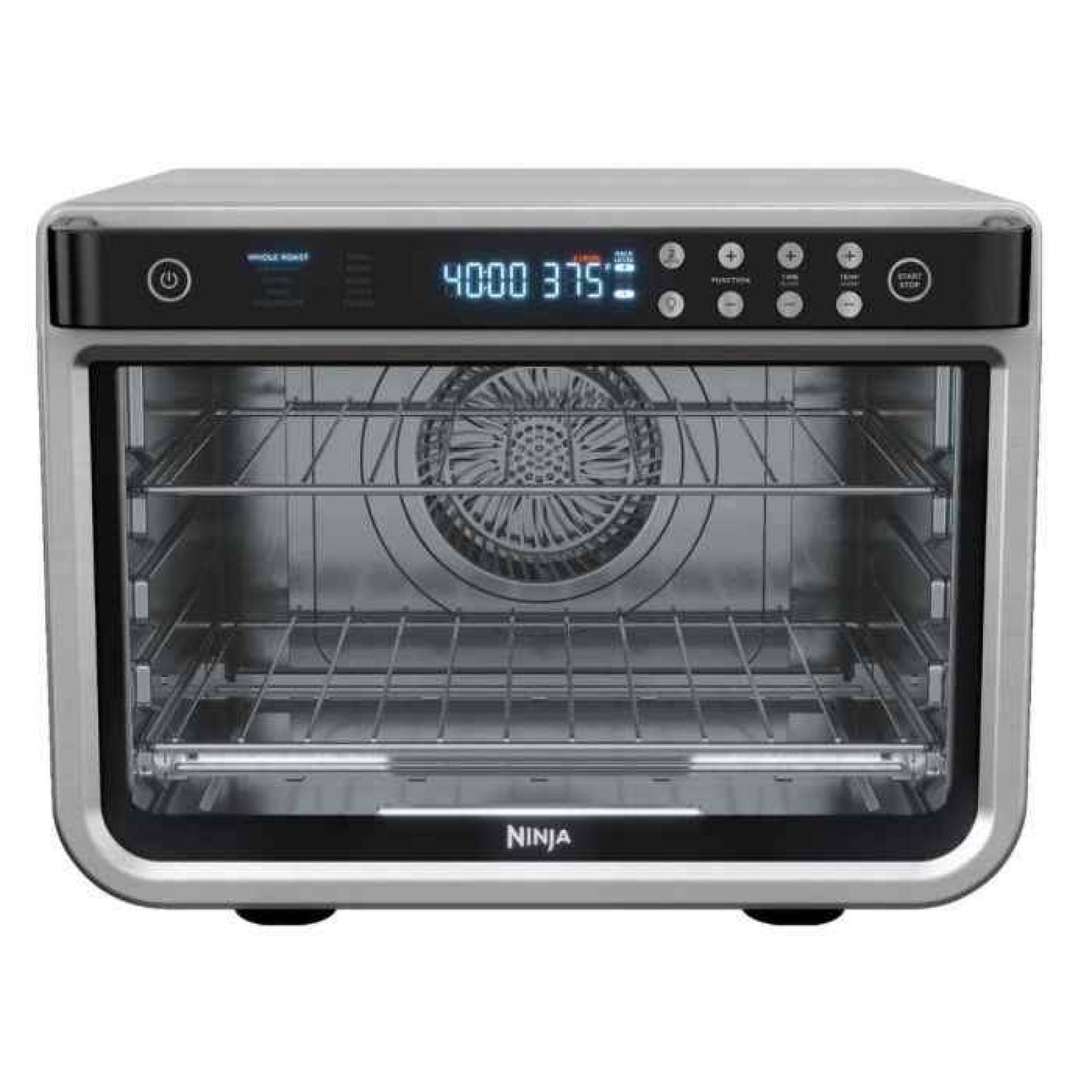 Horno de mesa eléctrico Ninja Foodi DT201 10 en 1 plata, sin aceite 