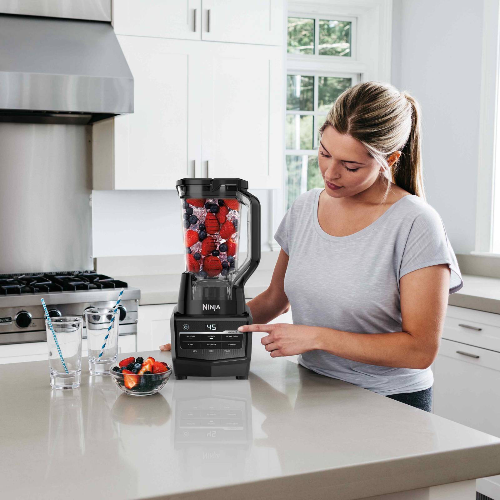 Licuadora profesional Ninja BN642 21 Lt Auto iQ