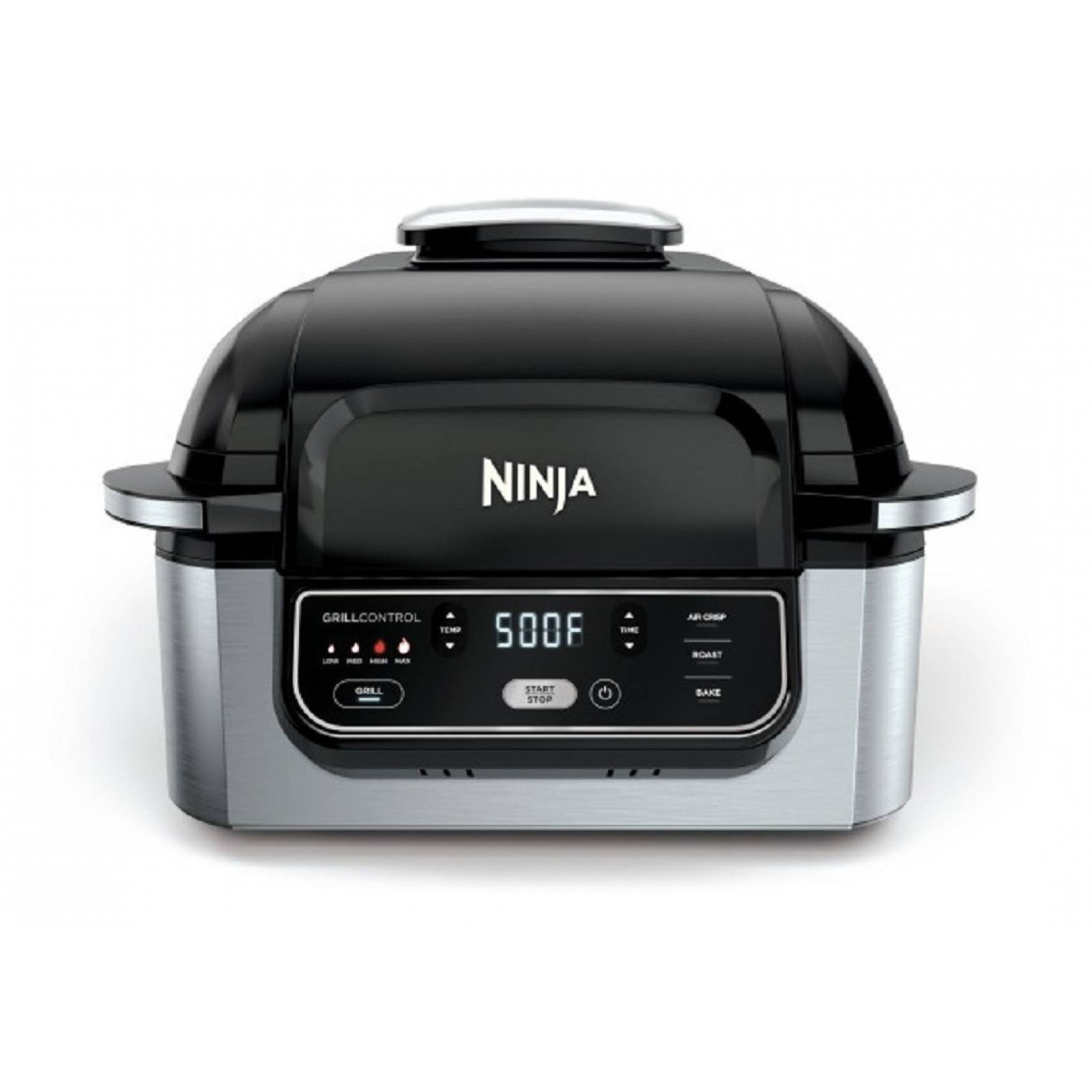 Parrilla eléctrica multifuncional Ninja Foodi AG300 4 en 1, plateado 