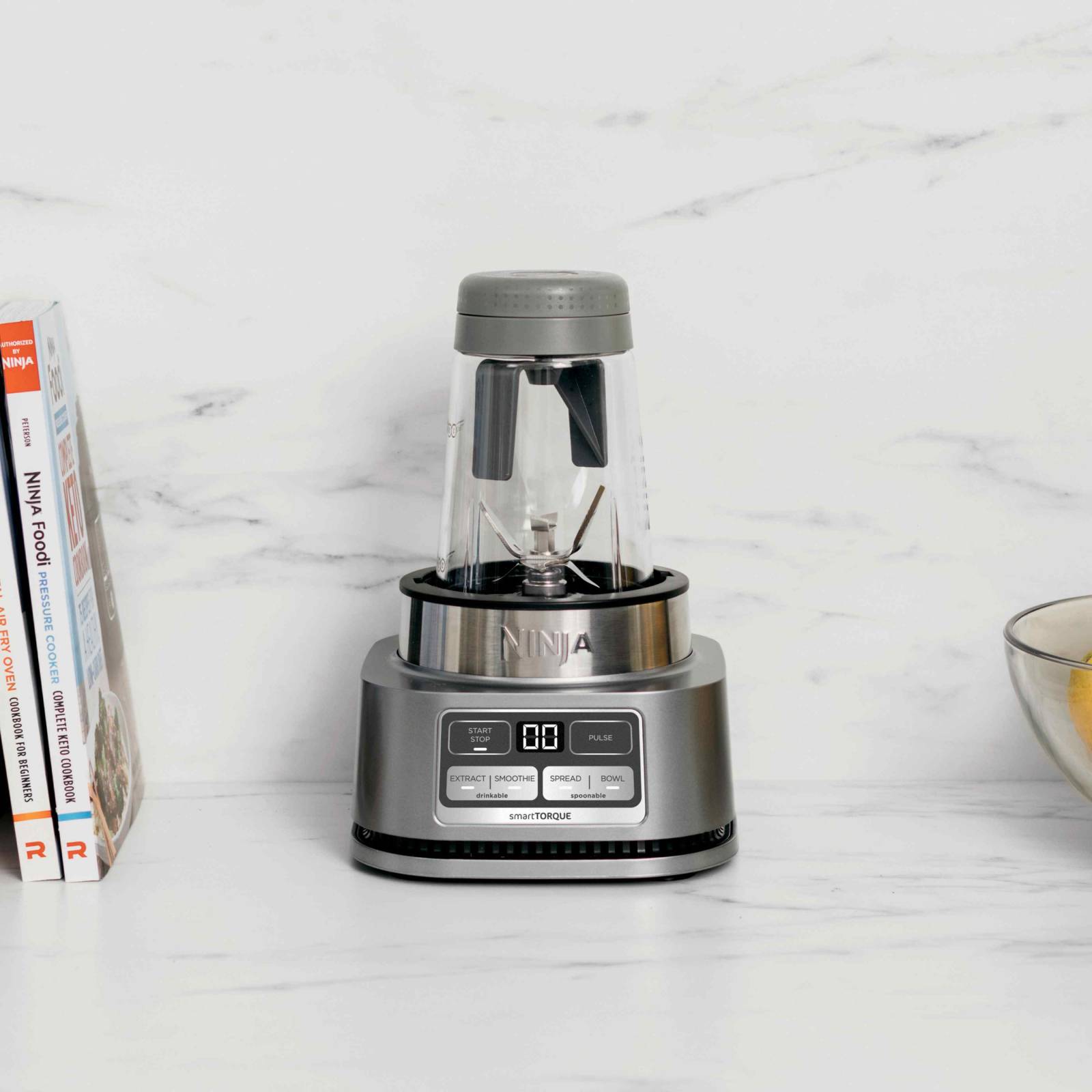 Licuadora Ninja SS101 4 programas, 1000 watts, 1.3 hp, plata 