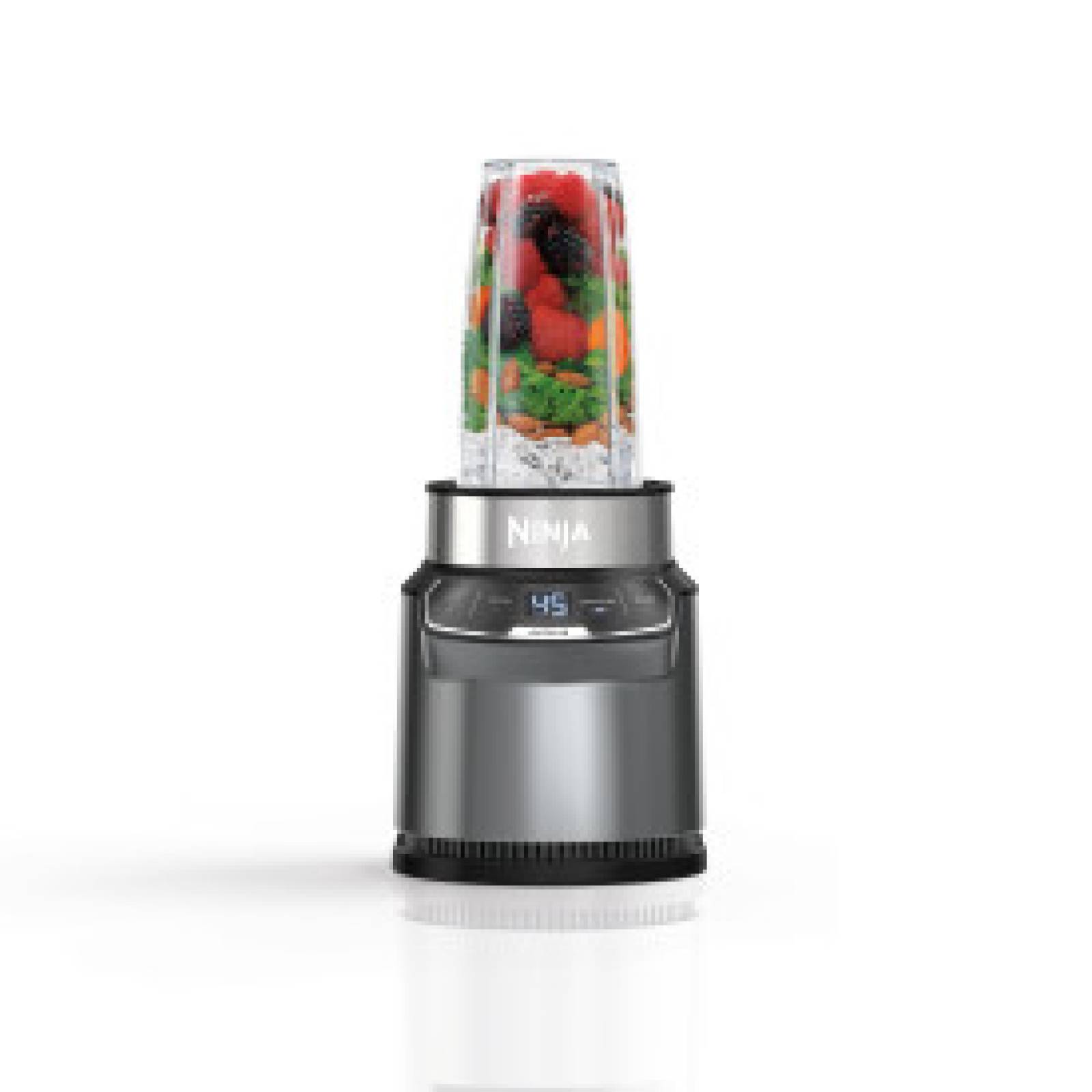Licuadora Ninja Extractor de nutrientes BN400 2, programas, 1000 watts, 2 vasos, plata 