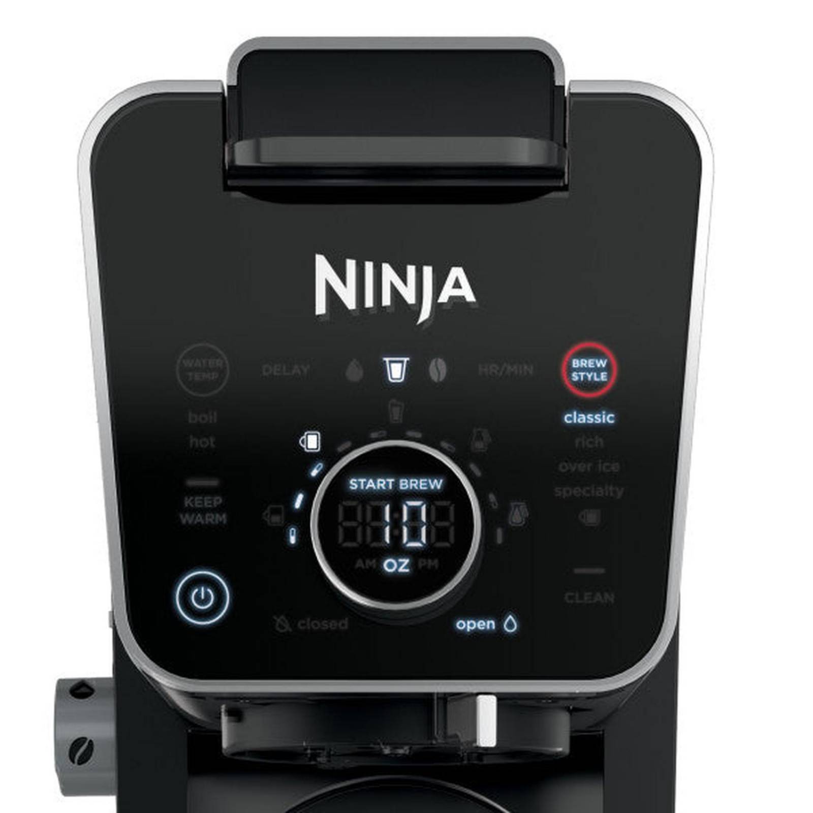Cafetera Ninja CFP301 12 tazas, 9 tamaños, 4 programas, Dualbrew Pro 
