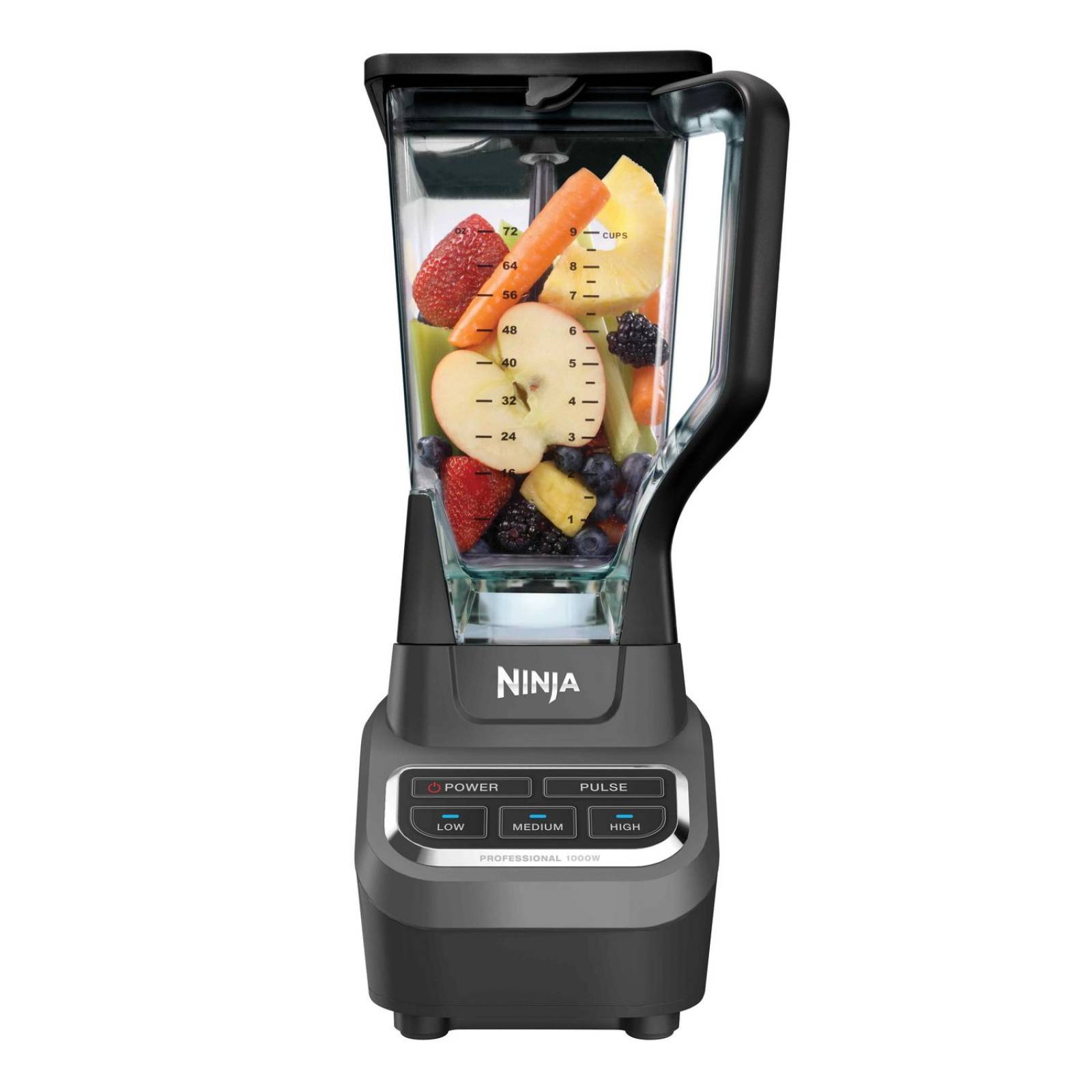 Licuadora Ninja BL610 4 velocidades, 2.1 L, 1.3 hp, negra 