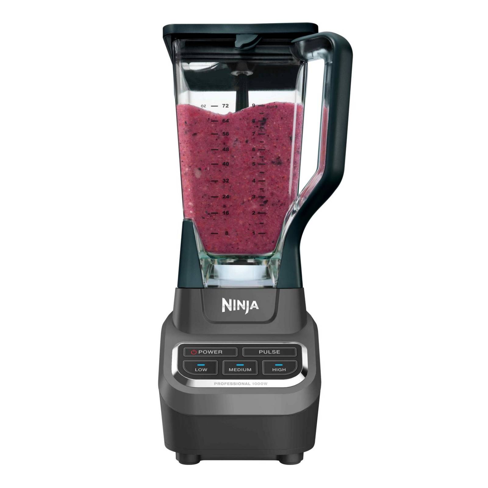 Licuadora Ninja BL610 4 velocidades, 2.1 L, 1.3 hp, negra 