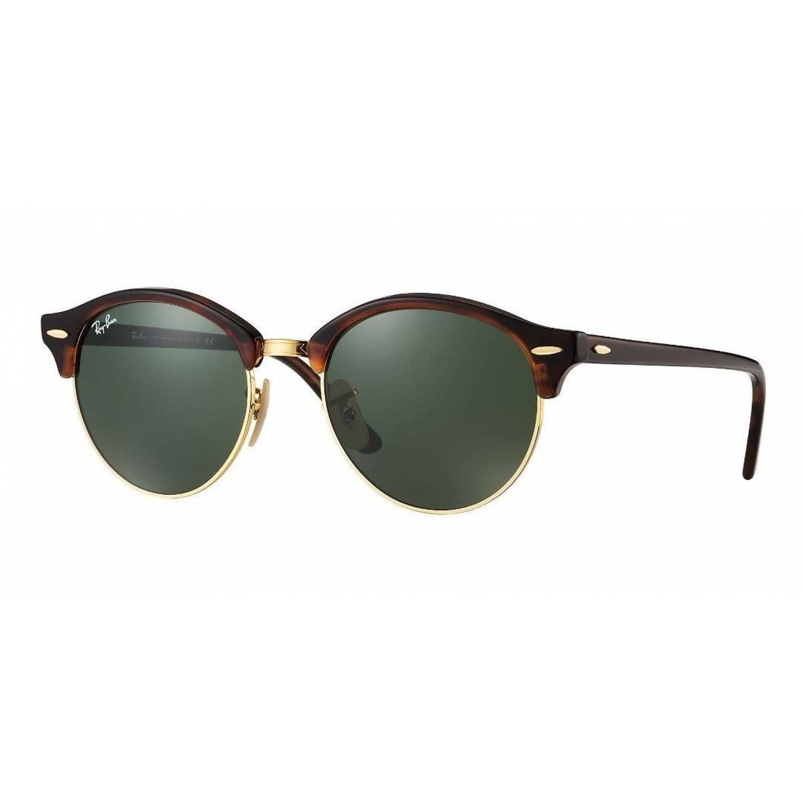 Ray Ban Rb4246 990 Clubround Negro G-15 Carey Clasico Icon
