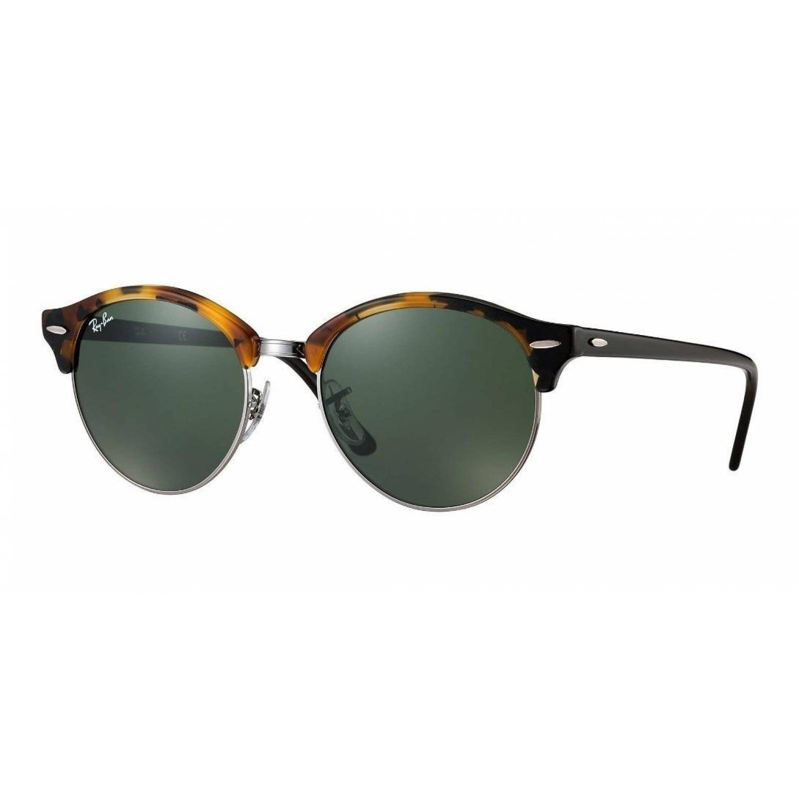 Ray Ban Rb4246 1157 Clubround Fleck Carey Negro G-15 P1