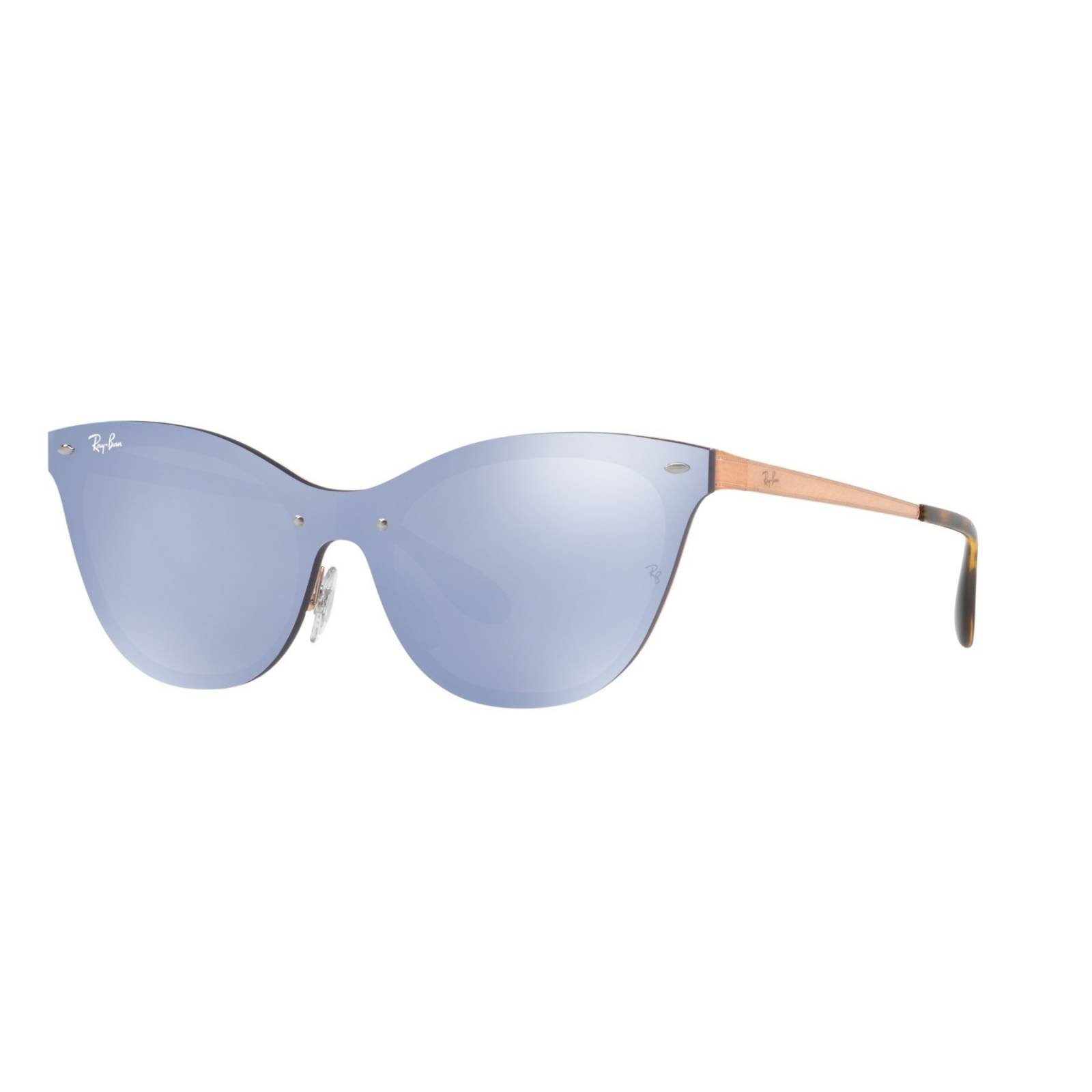 Ray Ban Rb3580n 90391U Eye Cat Blaze Lila Espejo bronce
