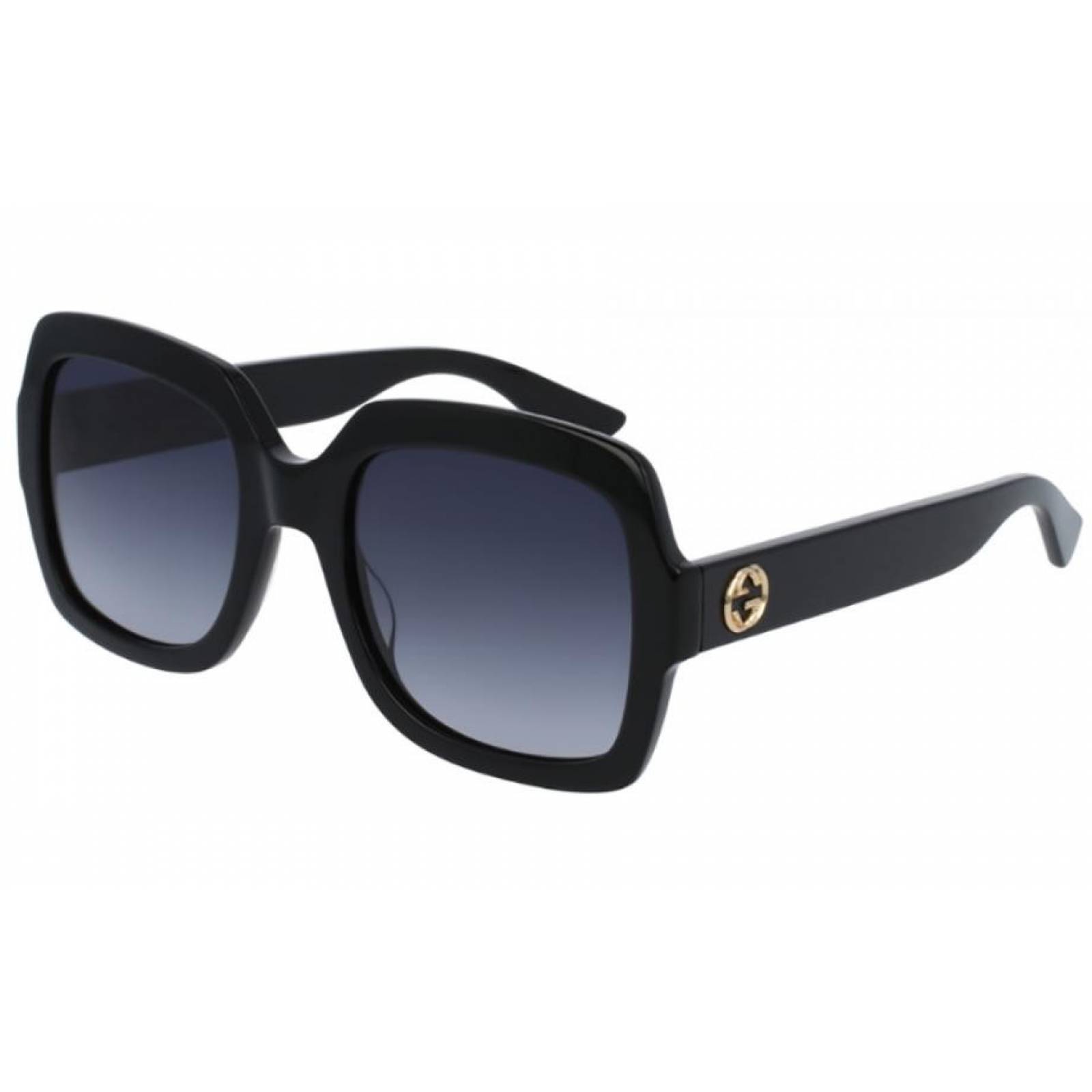 Gucci GG0036S 001 Square Shape Negro Degradado Dorado