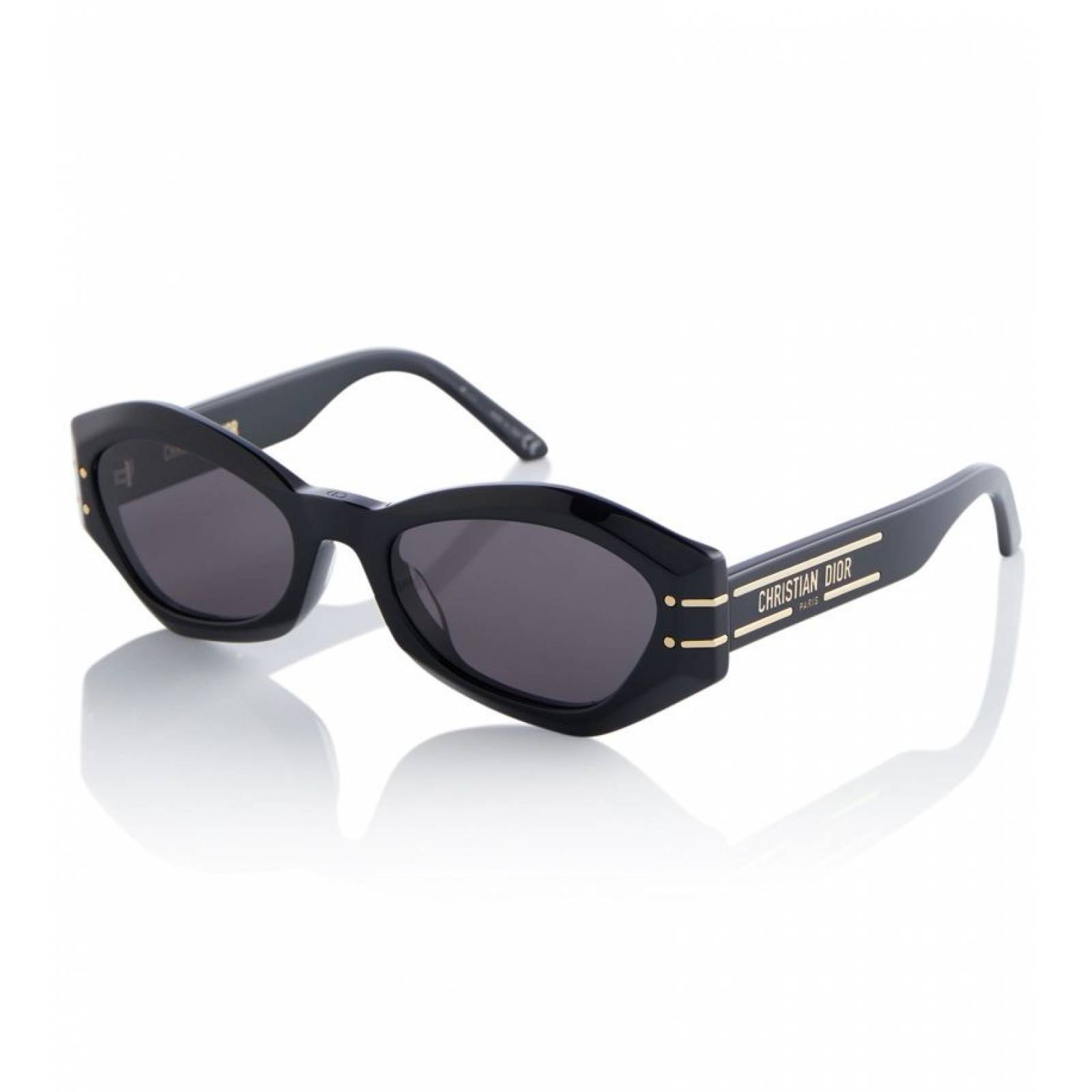 Dior SIGNATURE B1U 10A0 Square Shape Negro Dorado