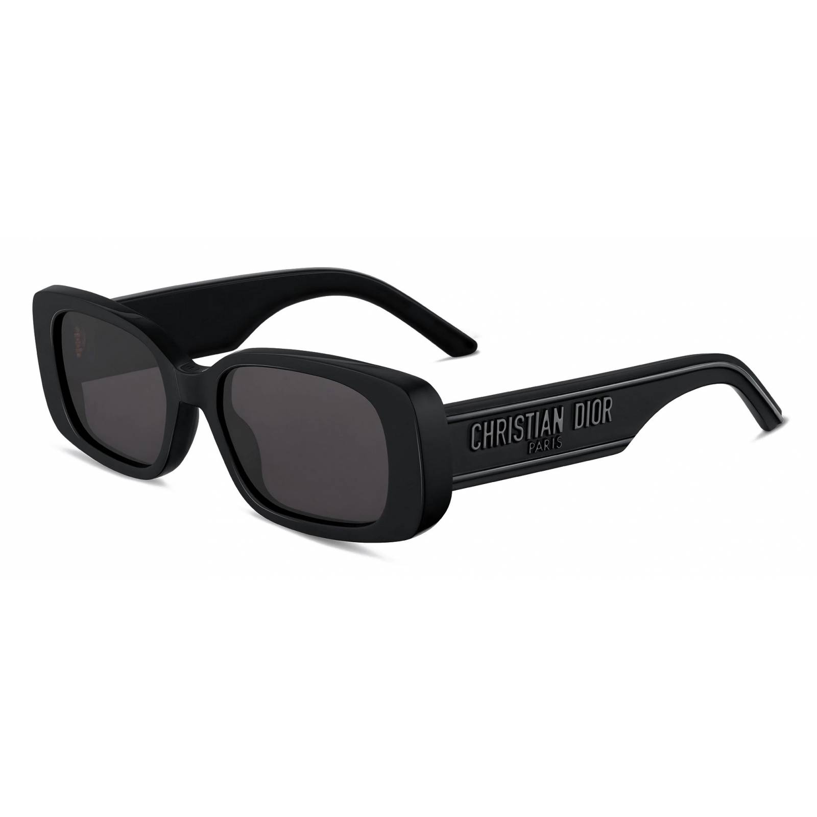 Christian Dior WilDior S2U 10A0 Square Shape Negro Dorado