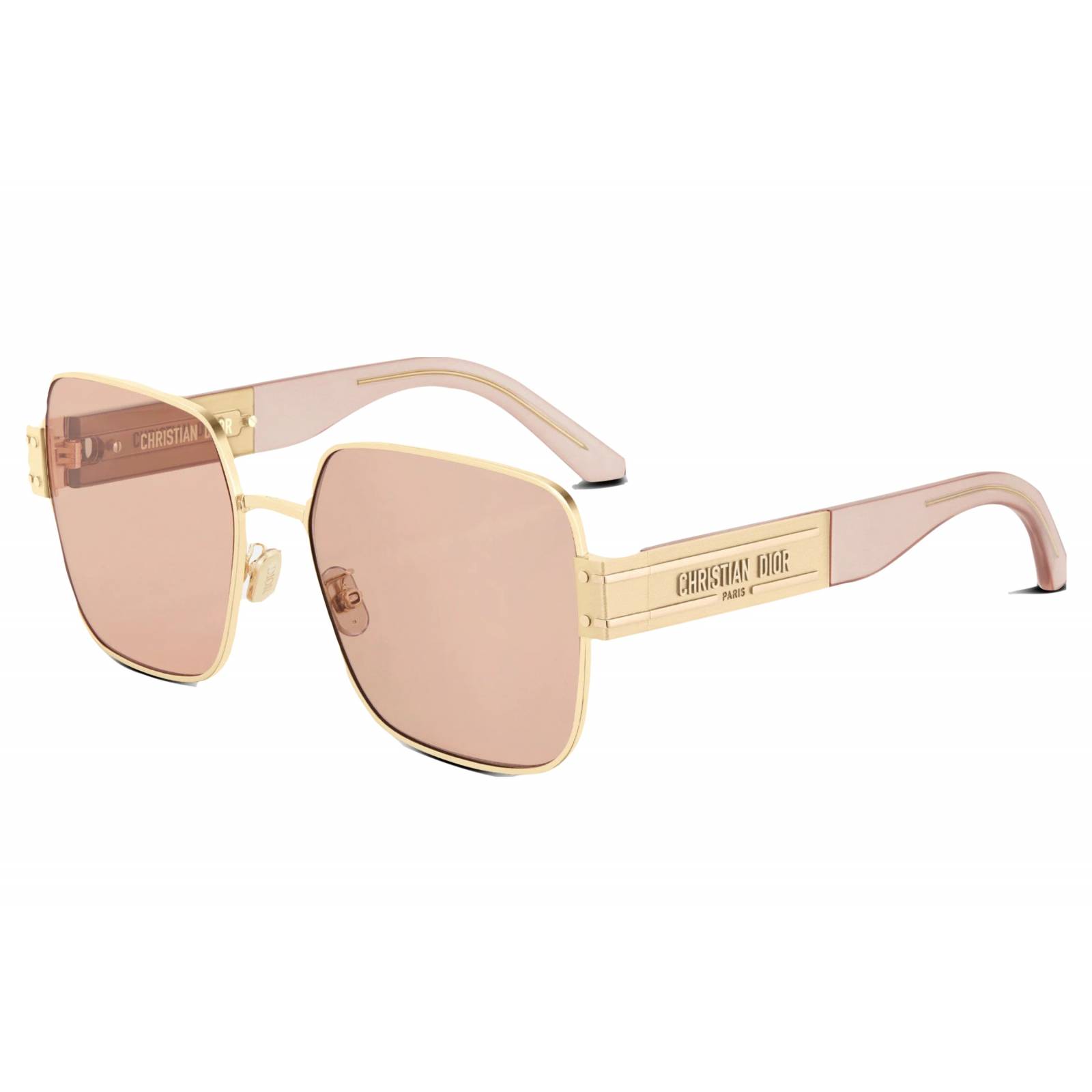 Dior Signature S4U B0L0 Square Shape Rosa Dorado