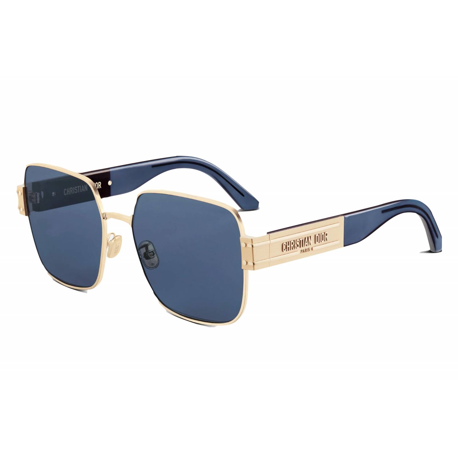 Dior Signature S4U B0B0 Square Shape Azul Dorado