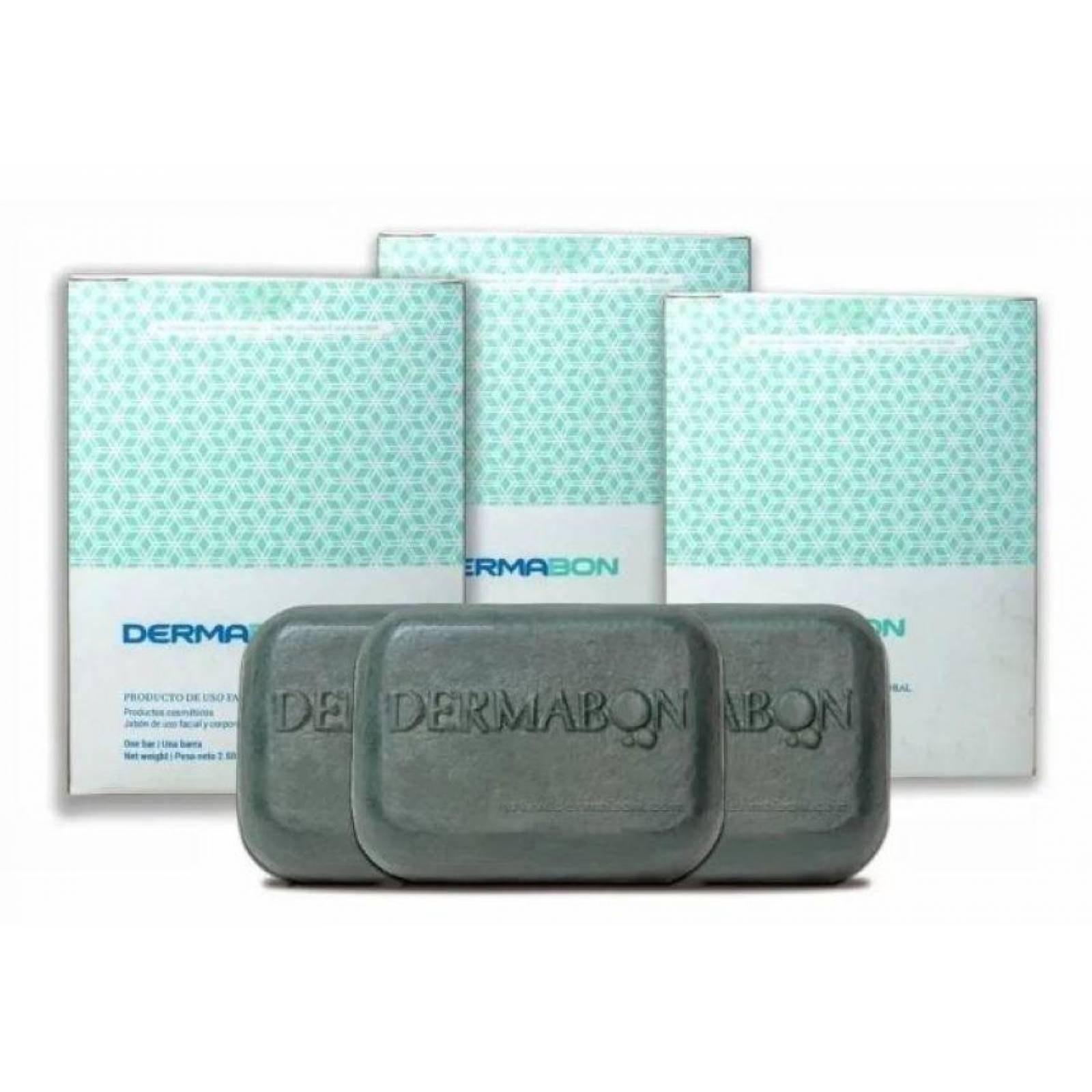 Jabón Para Psoriasis y Dermatitis, Dermabon 3 pzas 