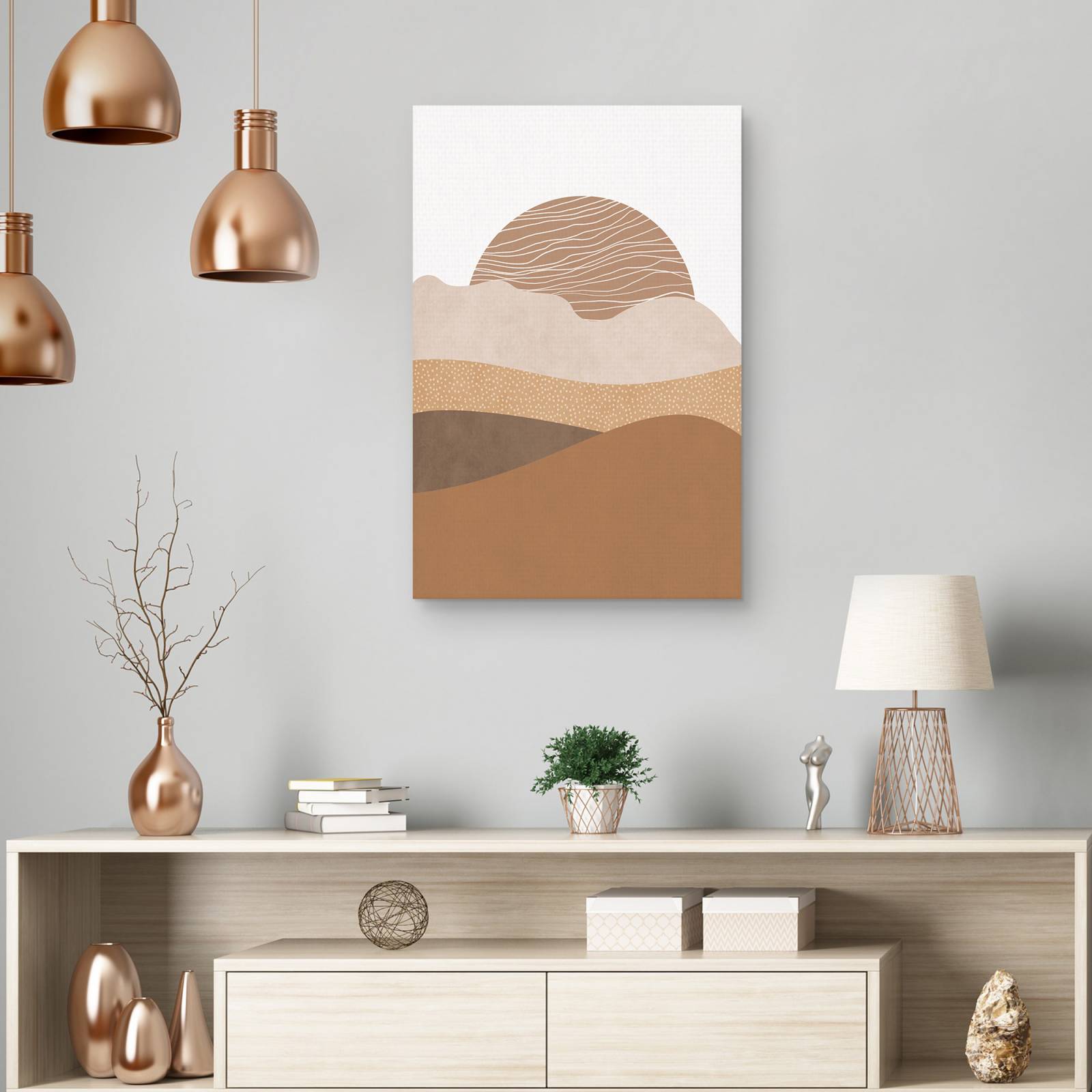 Cuadros Decorativos - Amanecer gráfico - Sisi and Seb