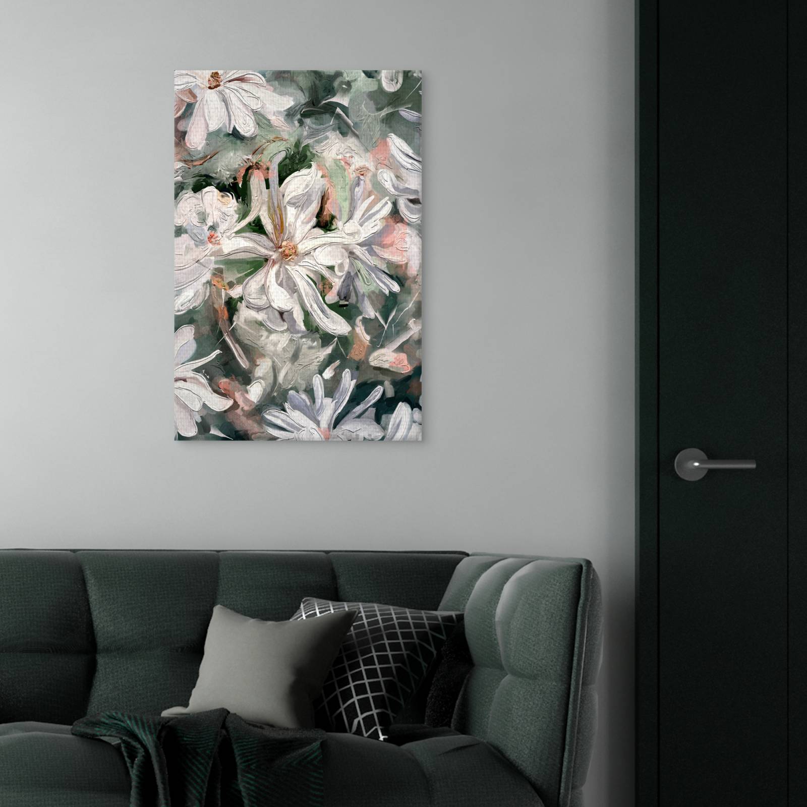 Cuadros Decorativos - Blanco de jardín