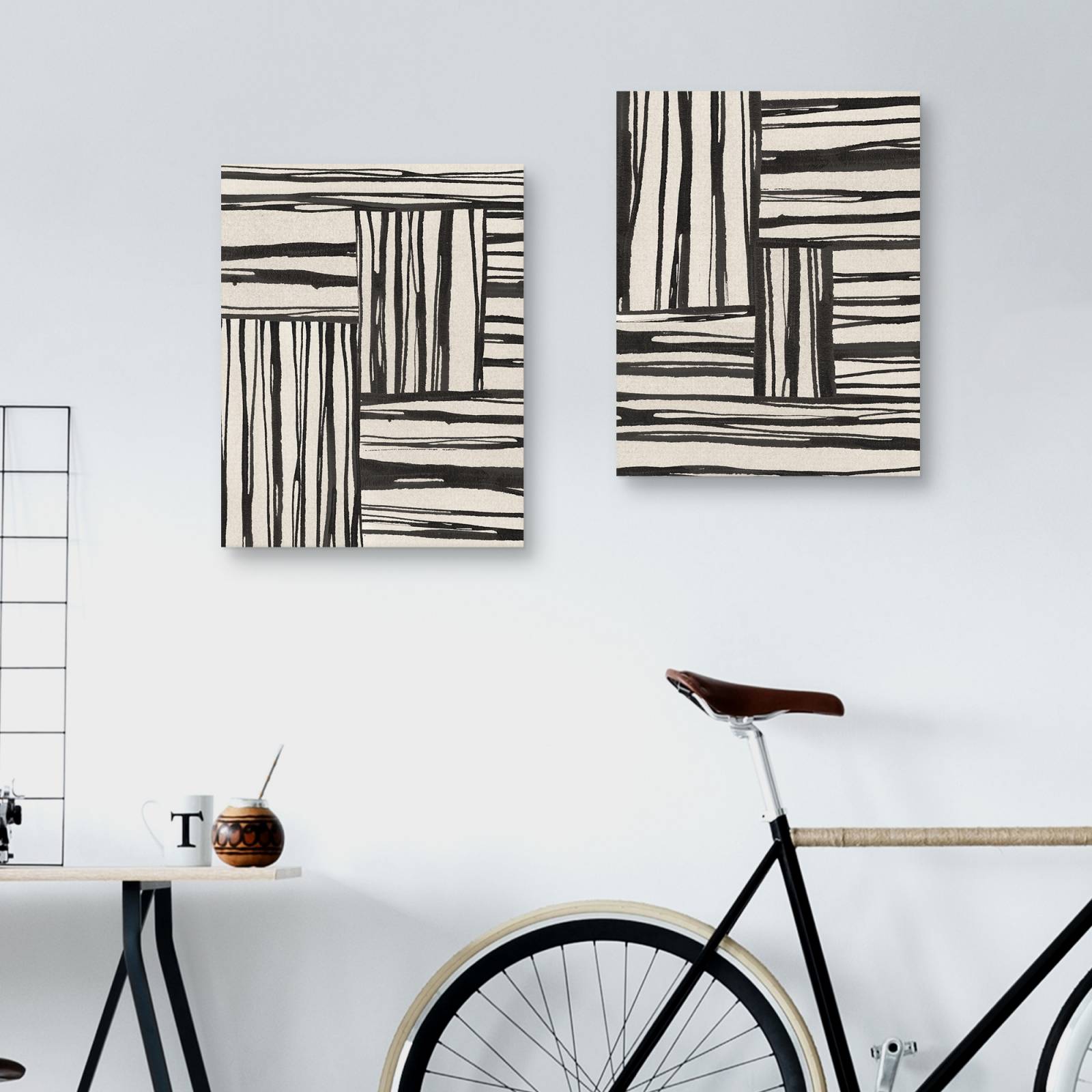 Cuadro Decorativo - Rayas de sentimiento