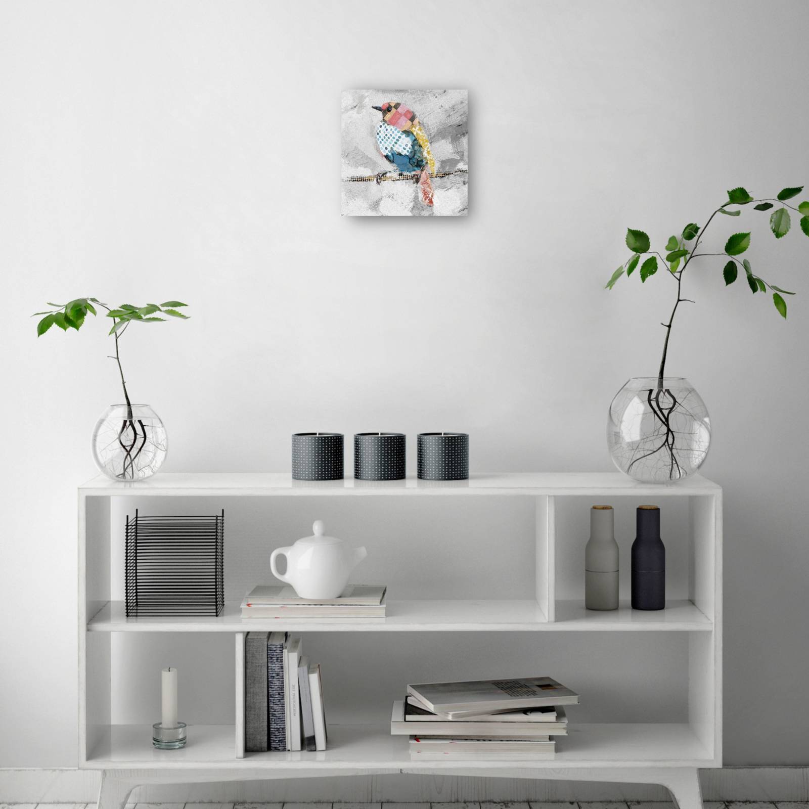 Cuadro Decorativo - Patrones de vuelo IV 30 cm x 30 cm