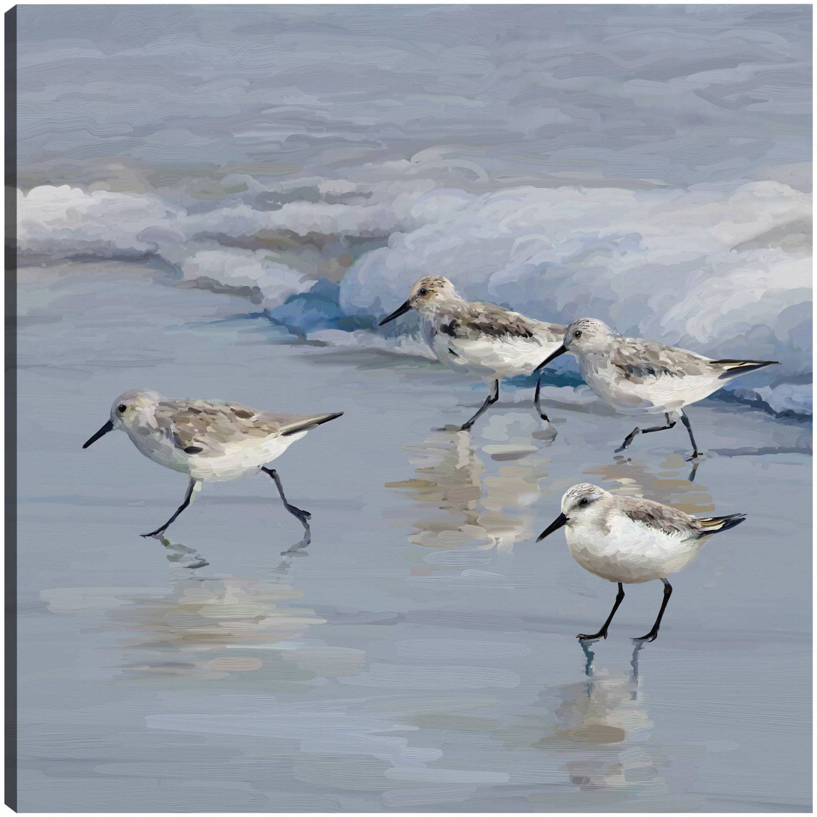 Cuadro Decorativo - Playa de la lavandera I 71 cm x 71 cm