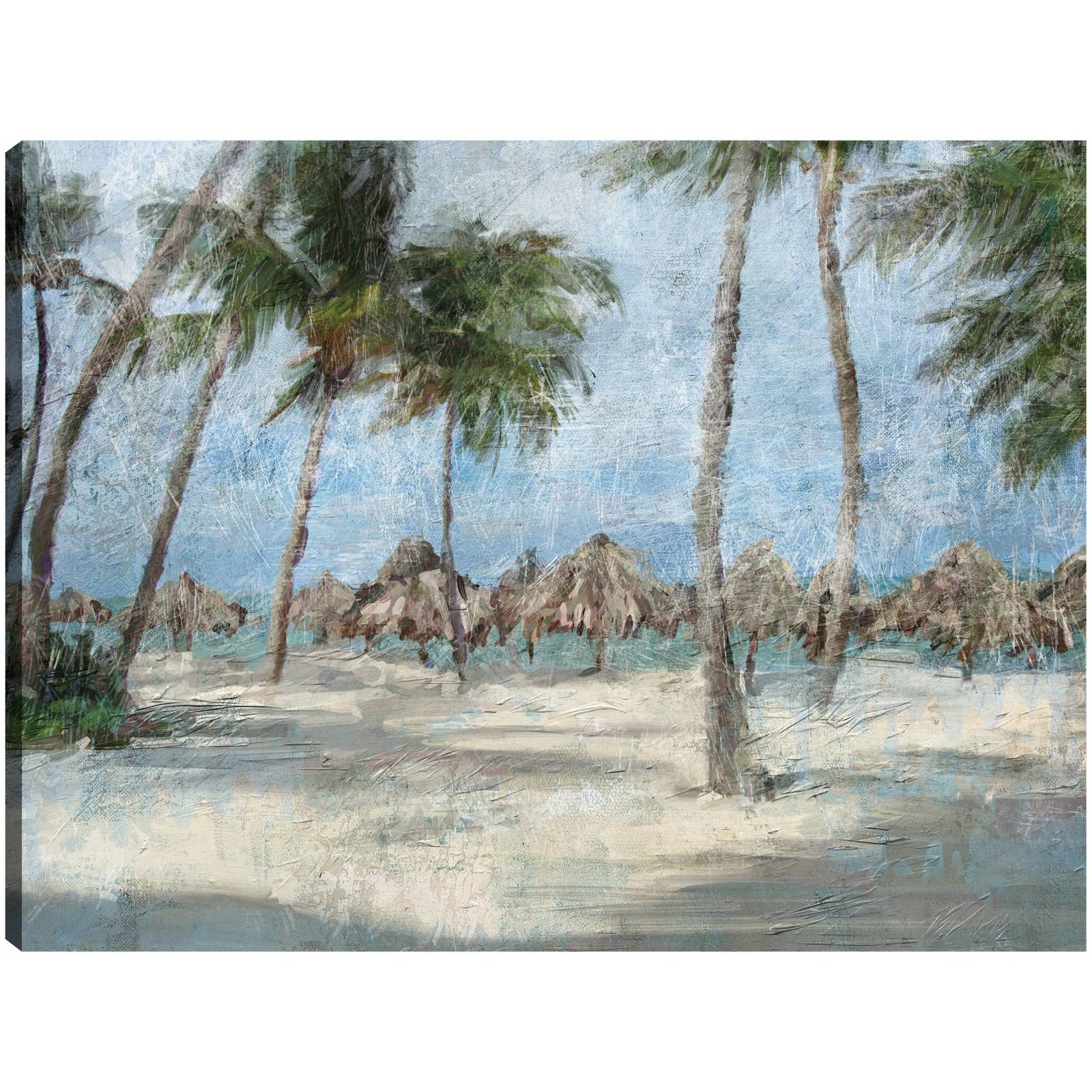 Cuadro Decorativo - Paseo por la playa 76 cm x 102 cm