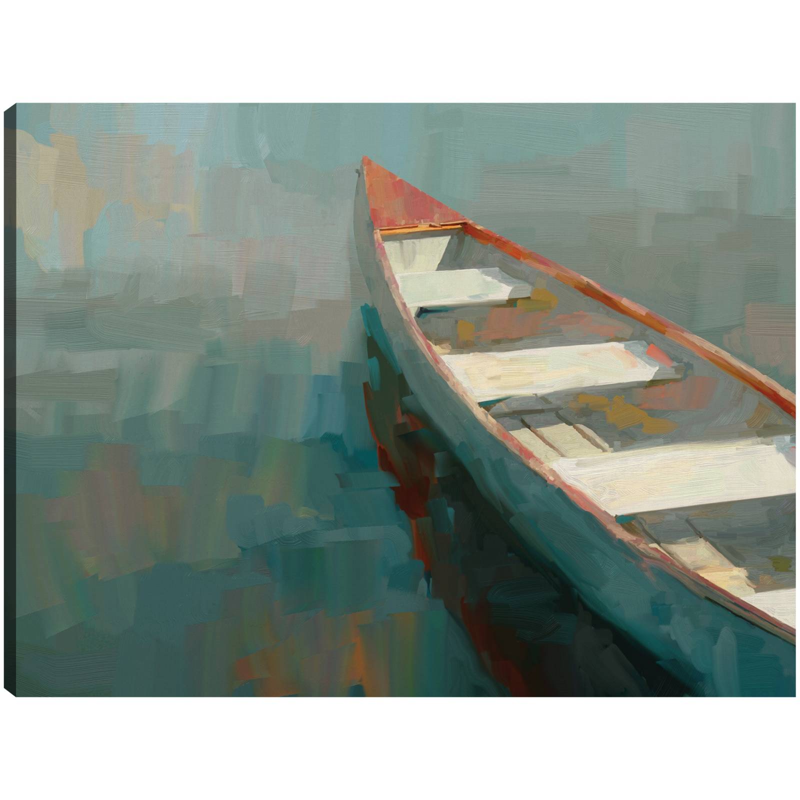 Cuadro Decorativo - Canoa Coral I 28 cm x 36 cm