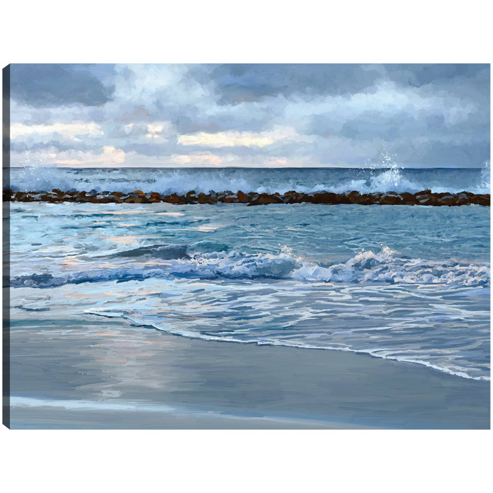 Cuadro Decorativo - Blues del amanecer 76 cm x 102 cm