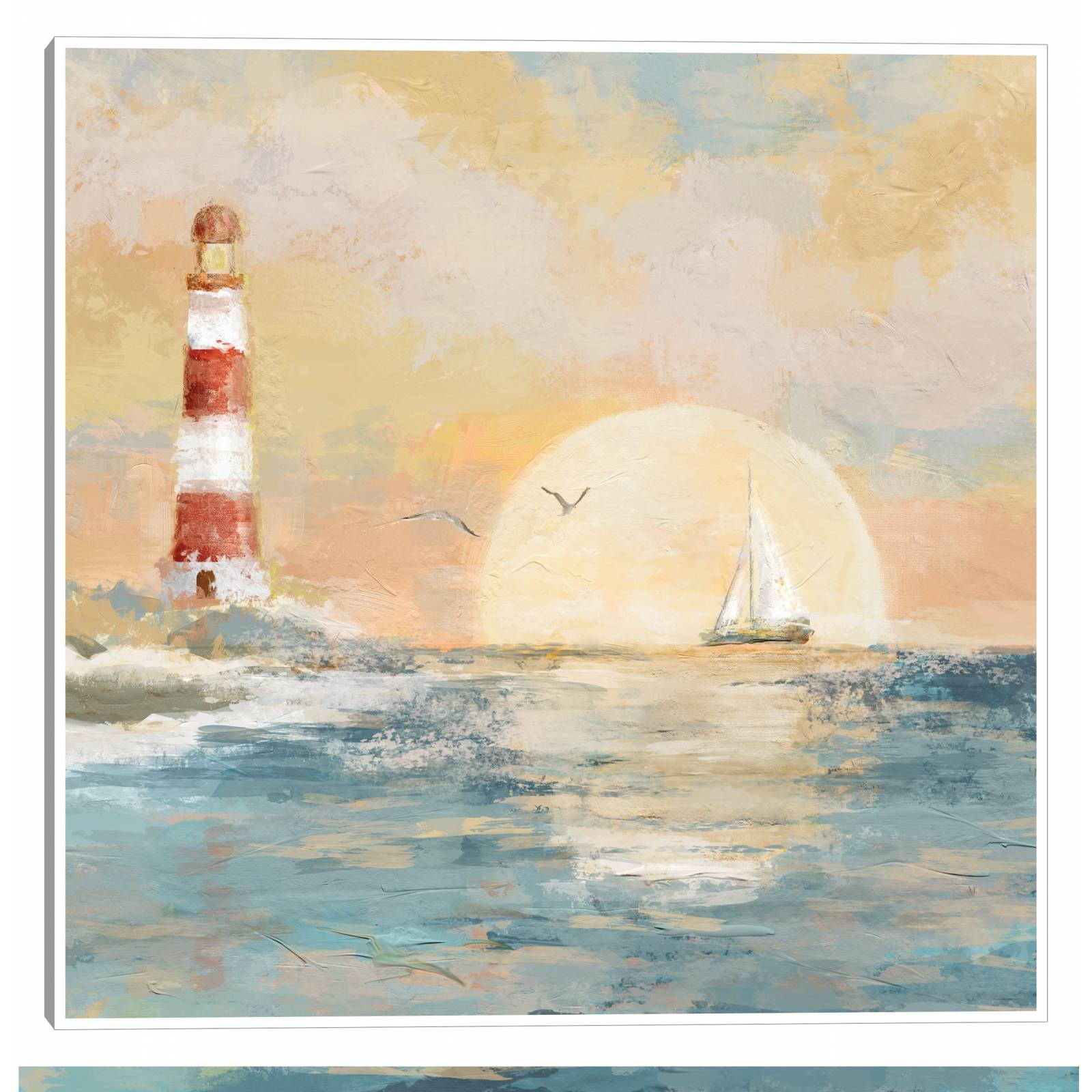 Cuadro Decorativo - Vela de puerto 94 cm x 94 cm