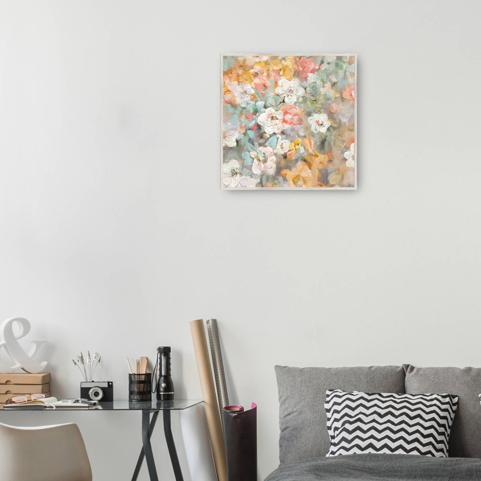 Cuadro Decorativo - J'Adore Jardín 94 cm x 94 cm