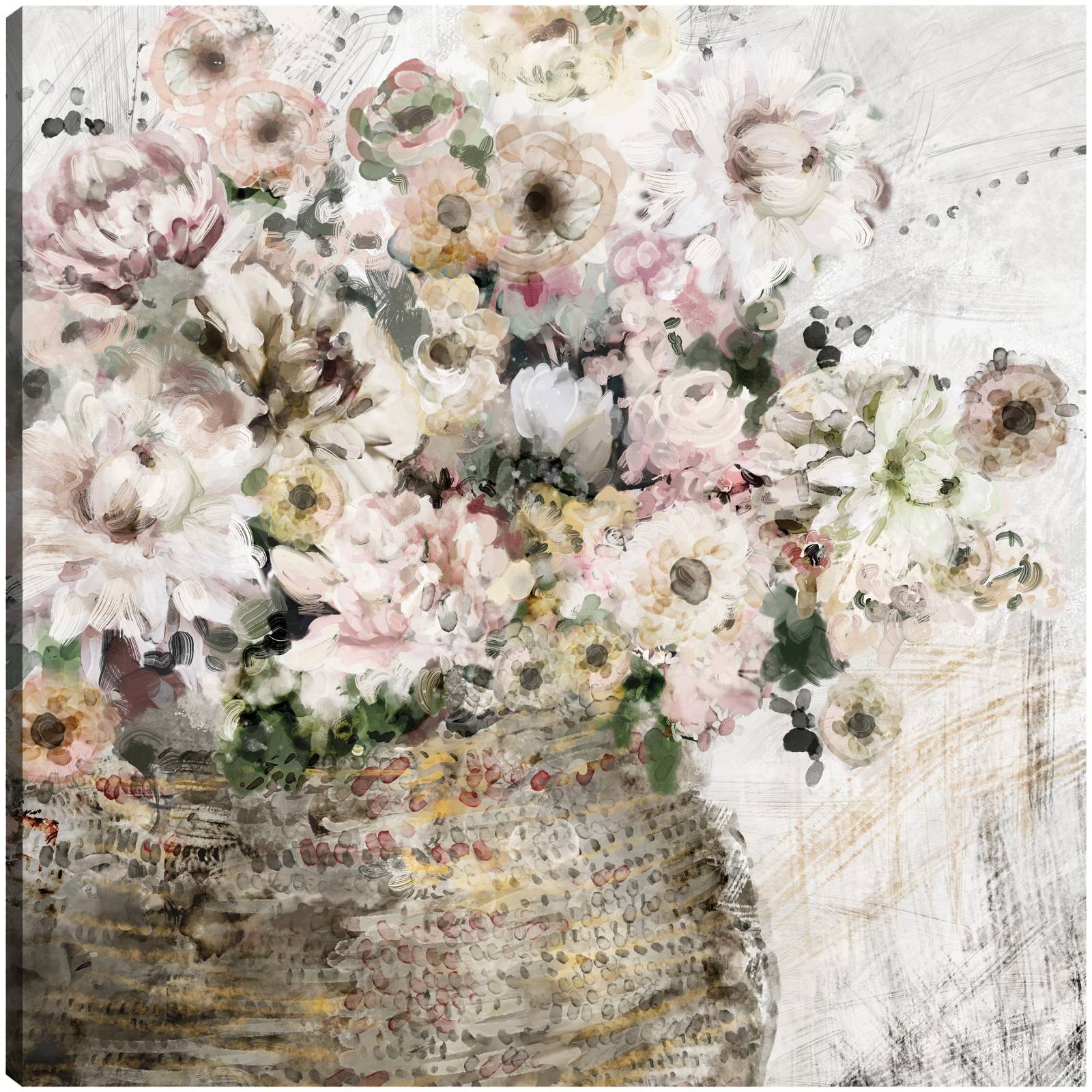 Cuadro Decorativo - casa de campo fresca 104 cm x 104 cm