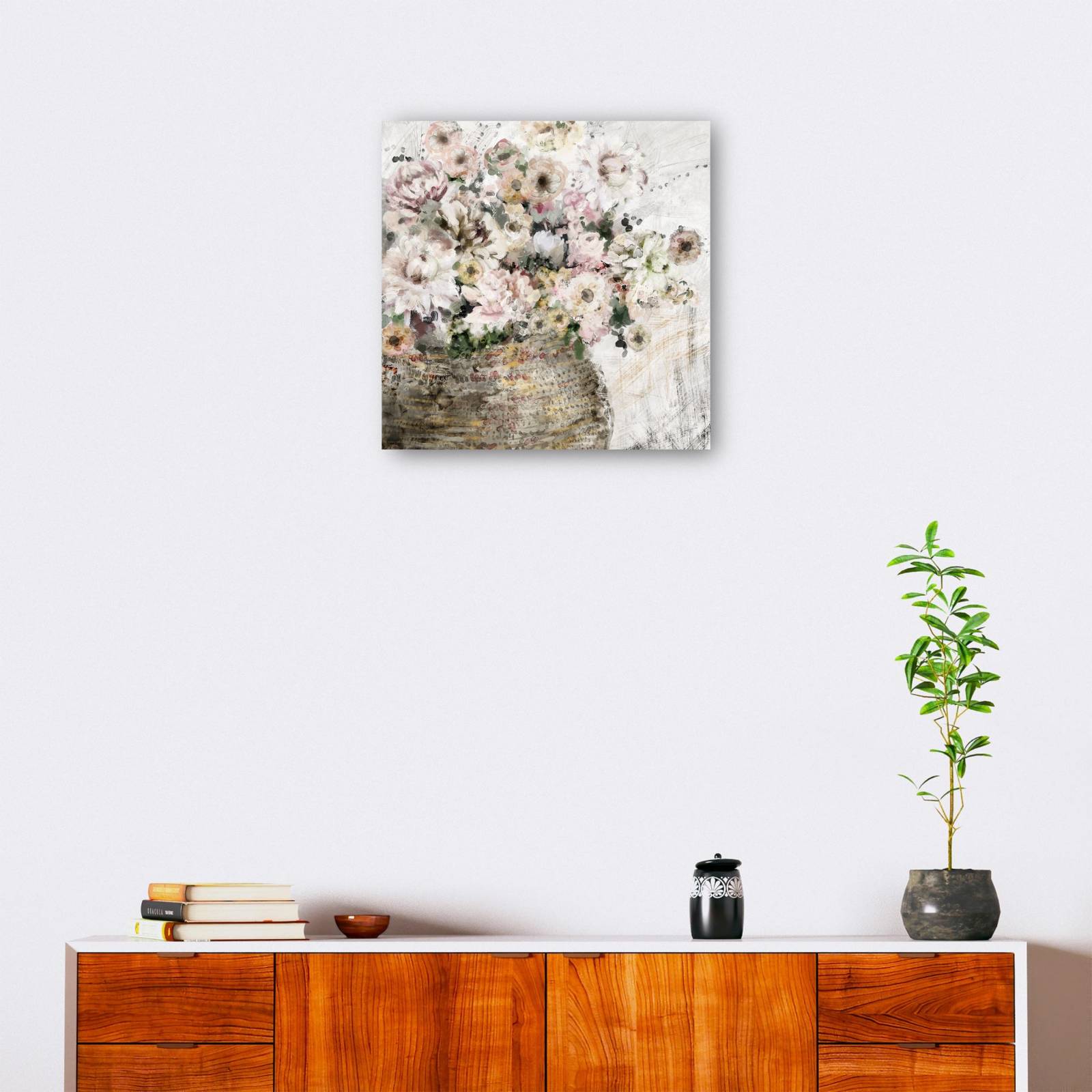 Cuadro Decorativo - casa de campo fresca 104 cm x 104 cm