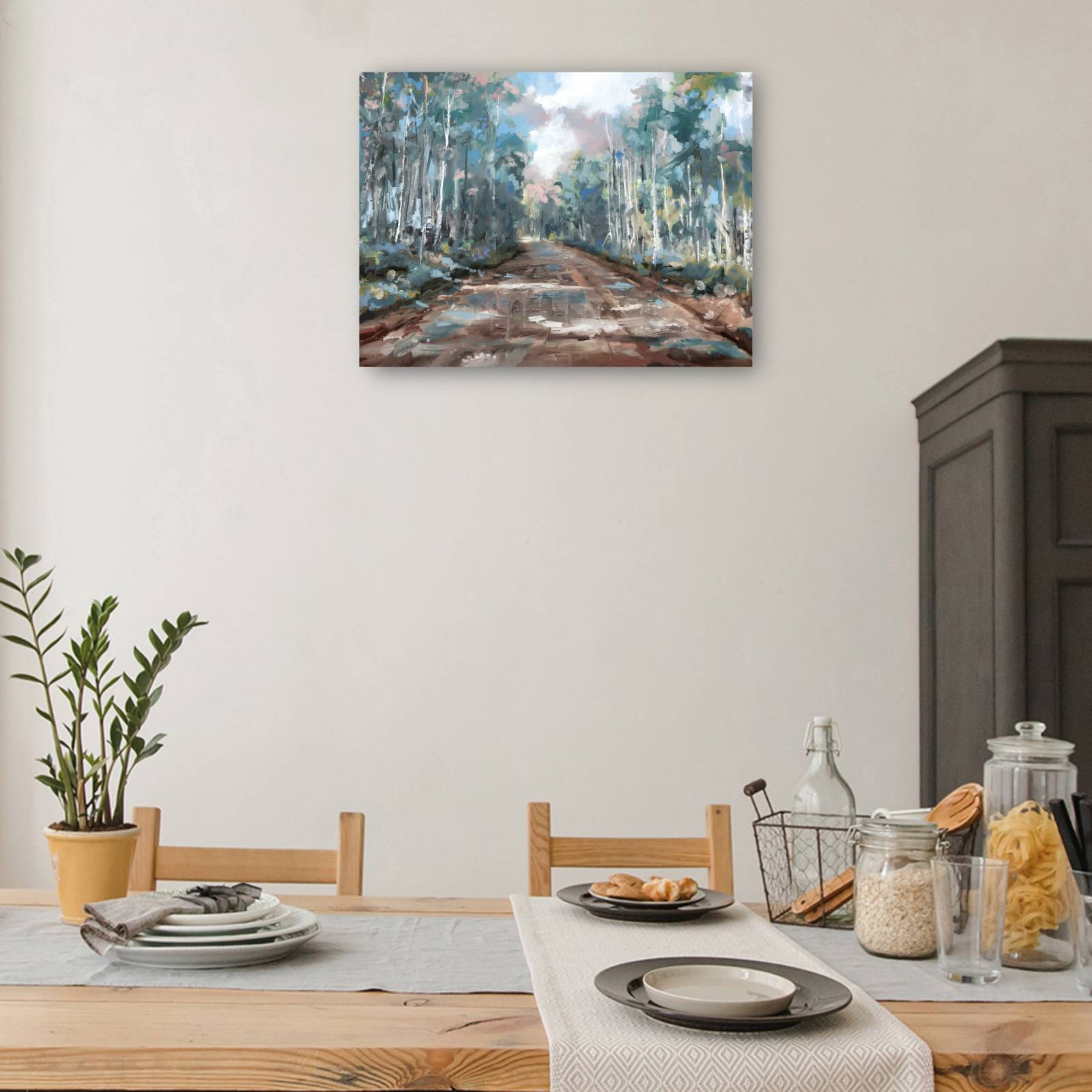 Cuadro Decorativo - Largo camino a casa 69 cm x 92 cm